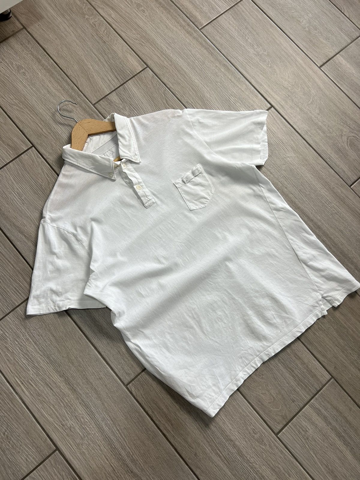 Prada 😍 Prada T-shirt Basic White New Collection Mini Logo Size US L / EU 52-54 / 3 - 8 Thumbnail