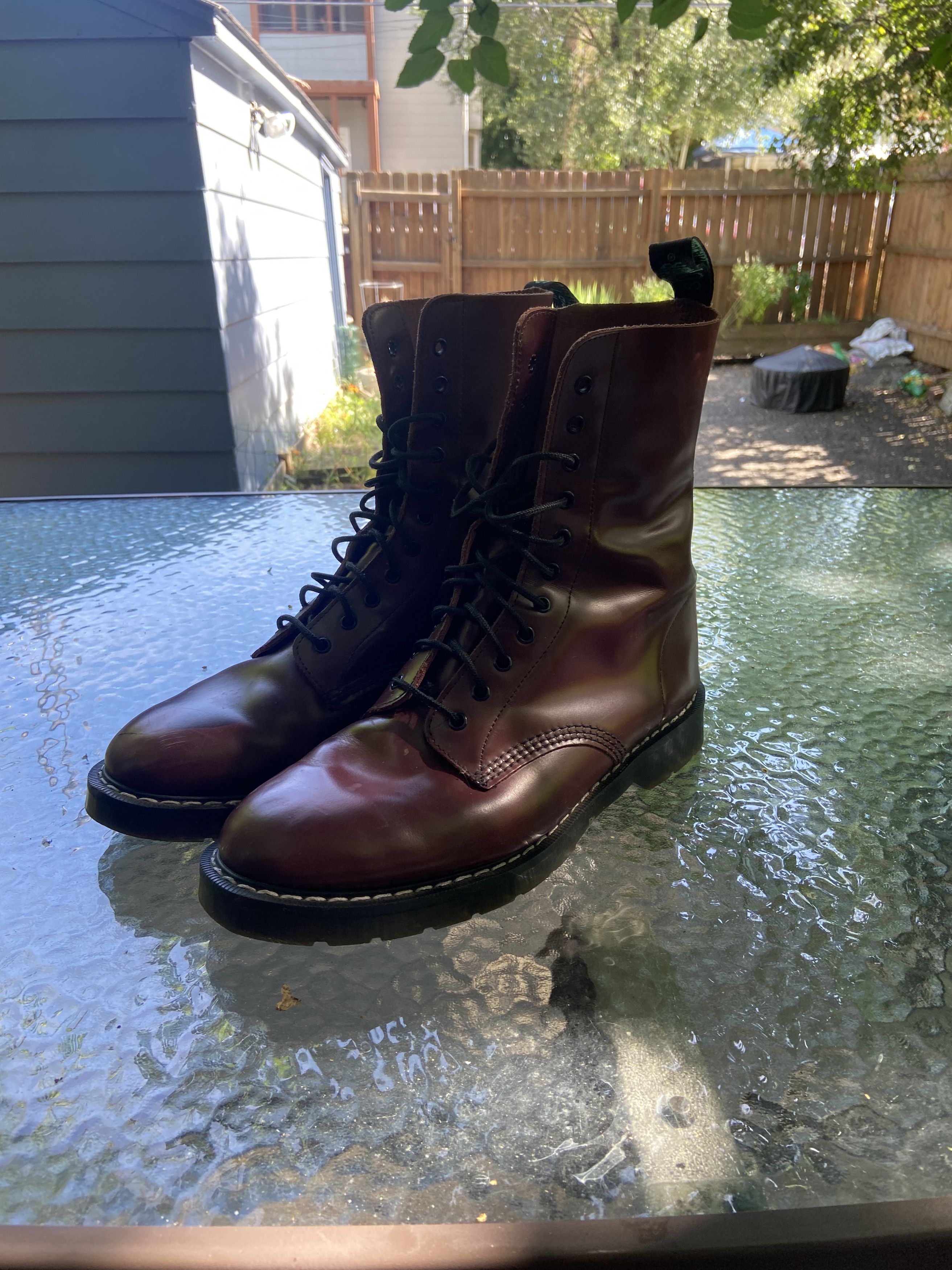 Hi Shine Oxblood Boots Mens These Mezlan Buscemi Burgundy Hi 