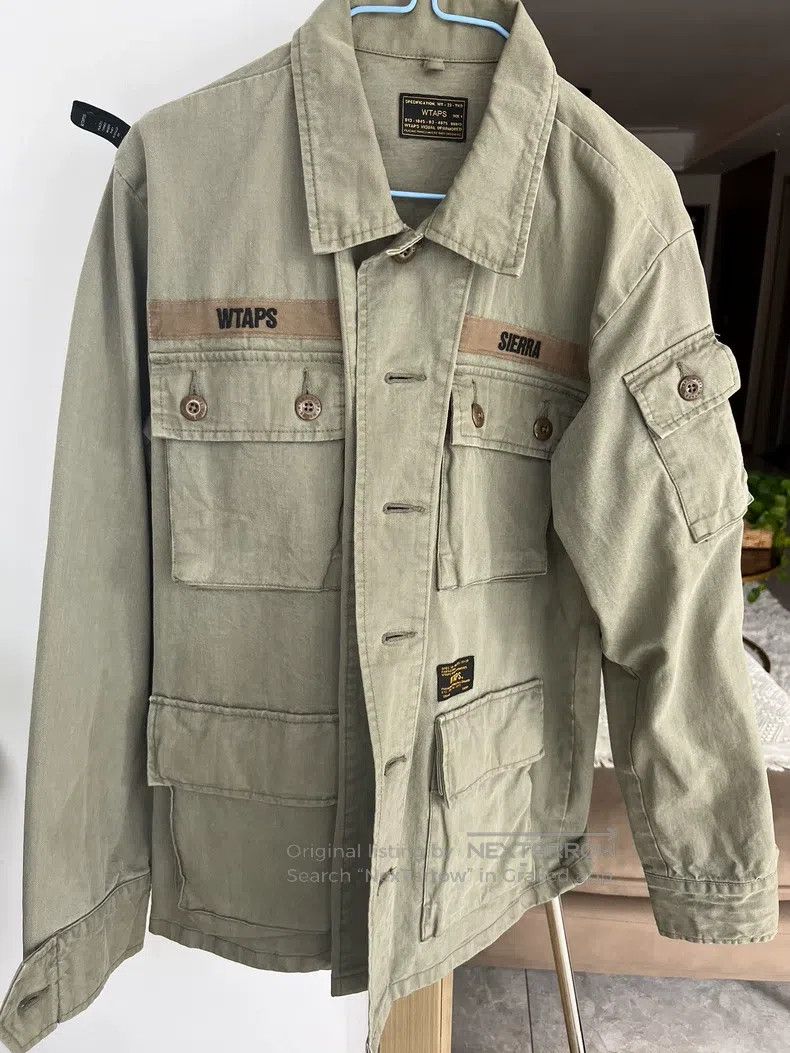 Wtaps Wtaps Four-pocket jacket shirt Size US S / EU 44-46 / 1 - 1 Thumbnail