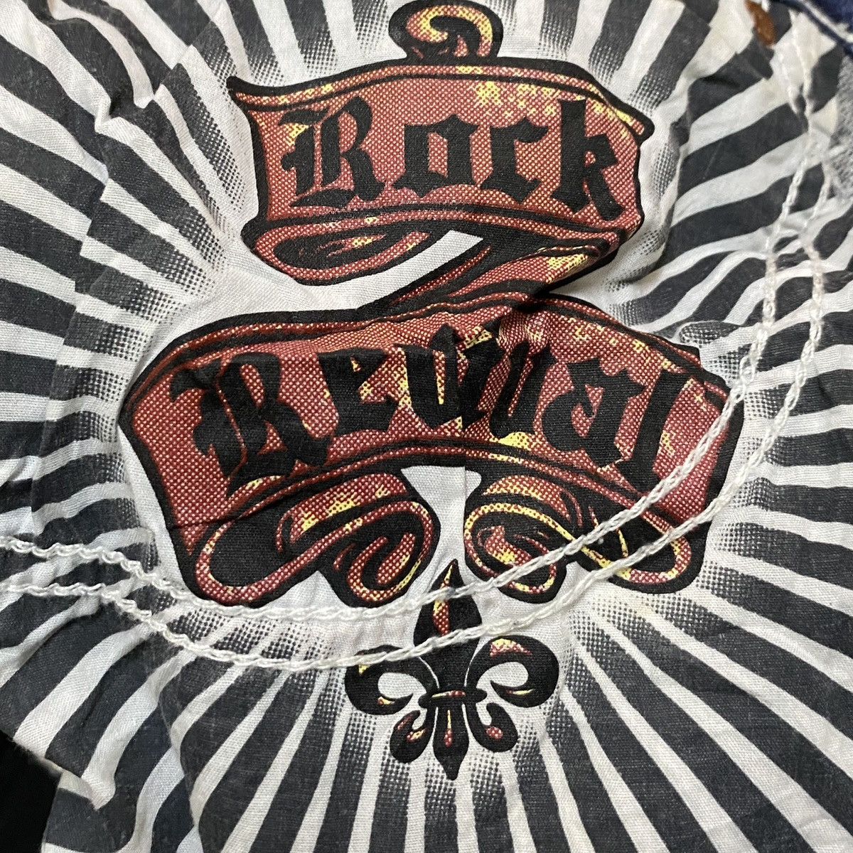 Rock Revival Very Rare Vintage Rock Revival Bleach Flared Jeans 1990s Size US 40 / EU 56 - 14 Thumbnail
