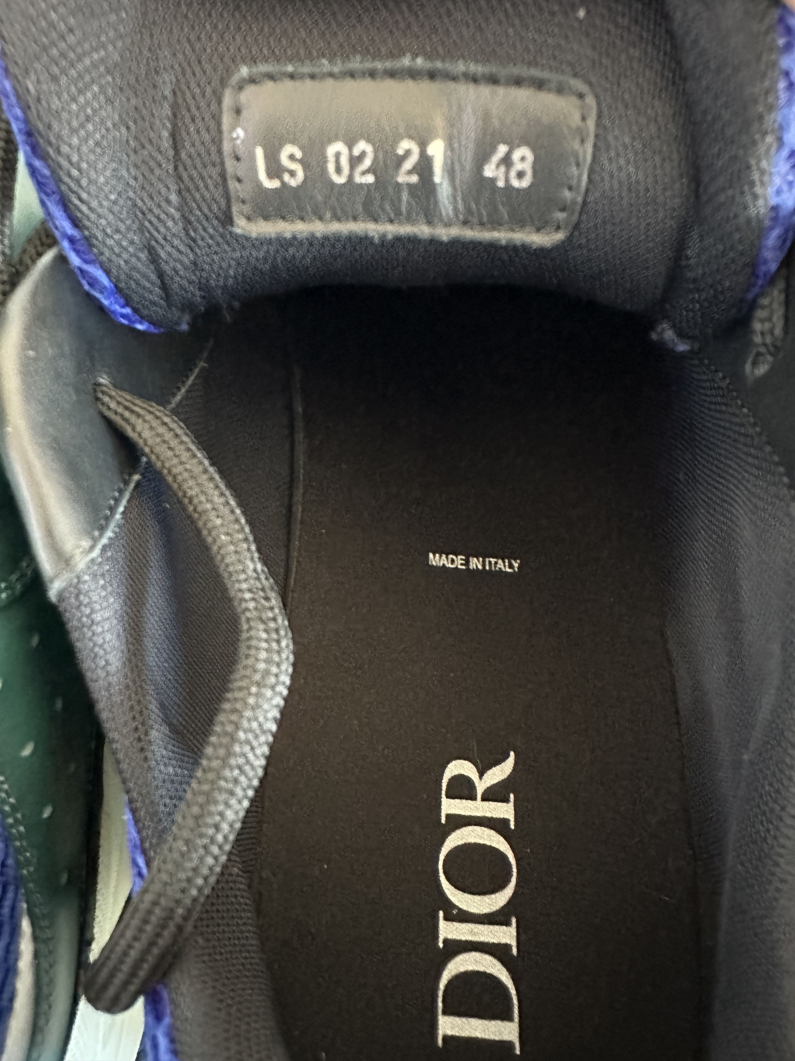 Dior Christian Dior B22 Blue / Blue Technical Mesh Size US 15 / EU 48 - 7 Thumbnail