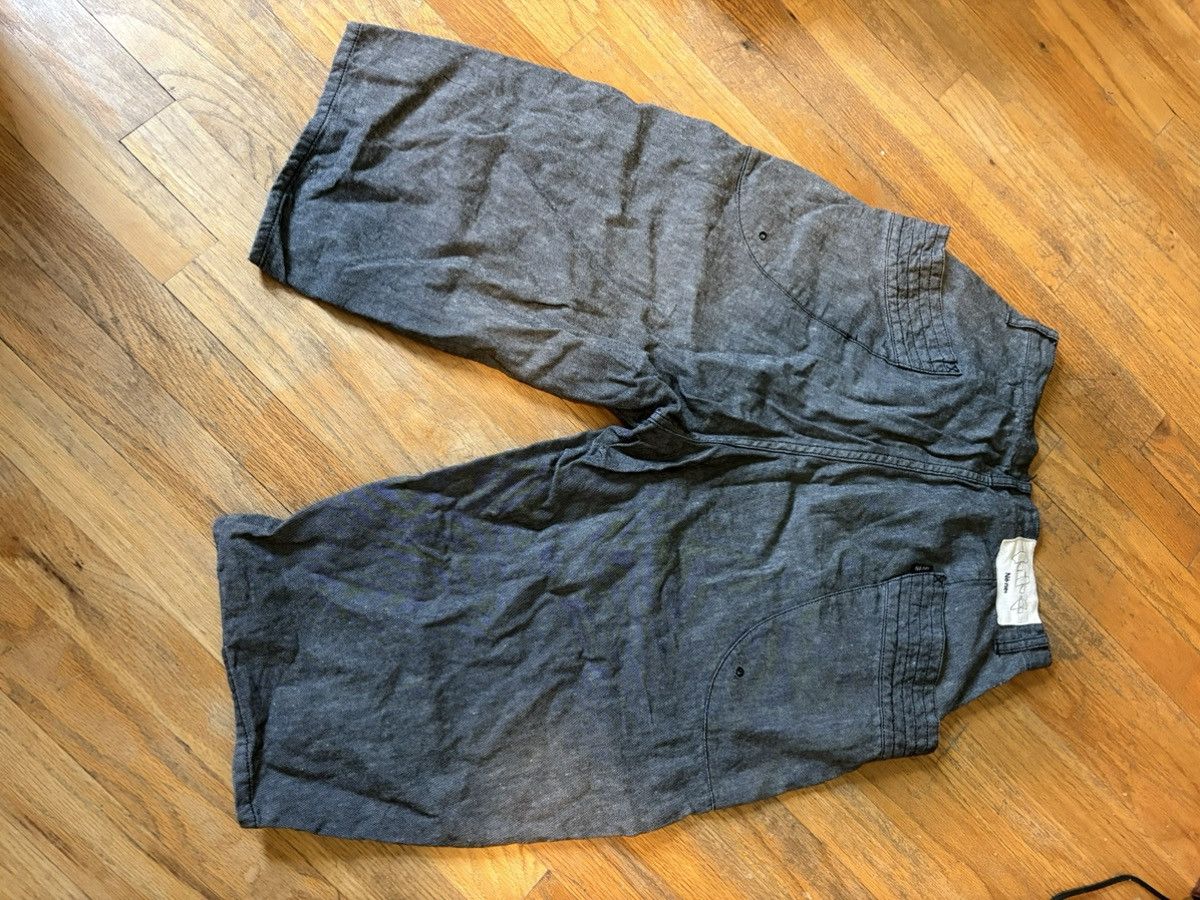 Ne-Net Ne-net Linen Half Pants Shorts Size US 29 - 5 Thumbnail