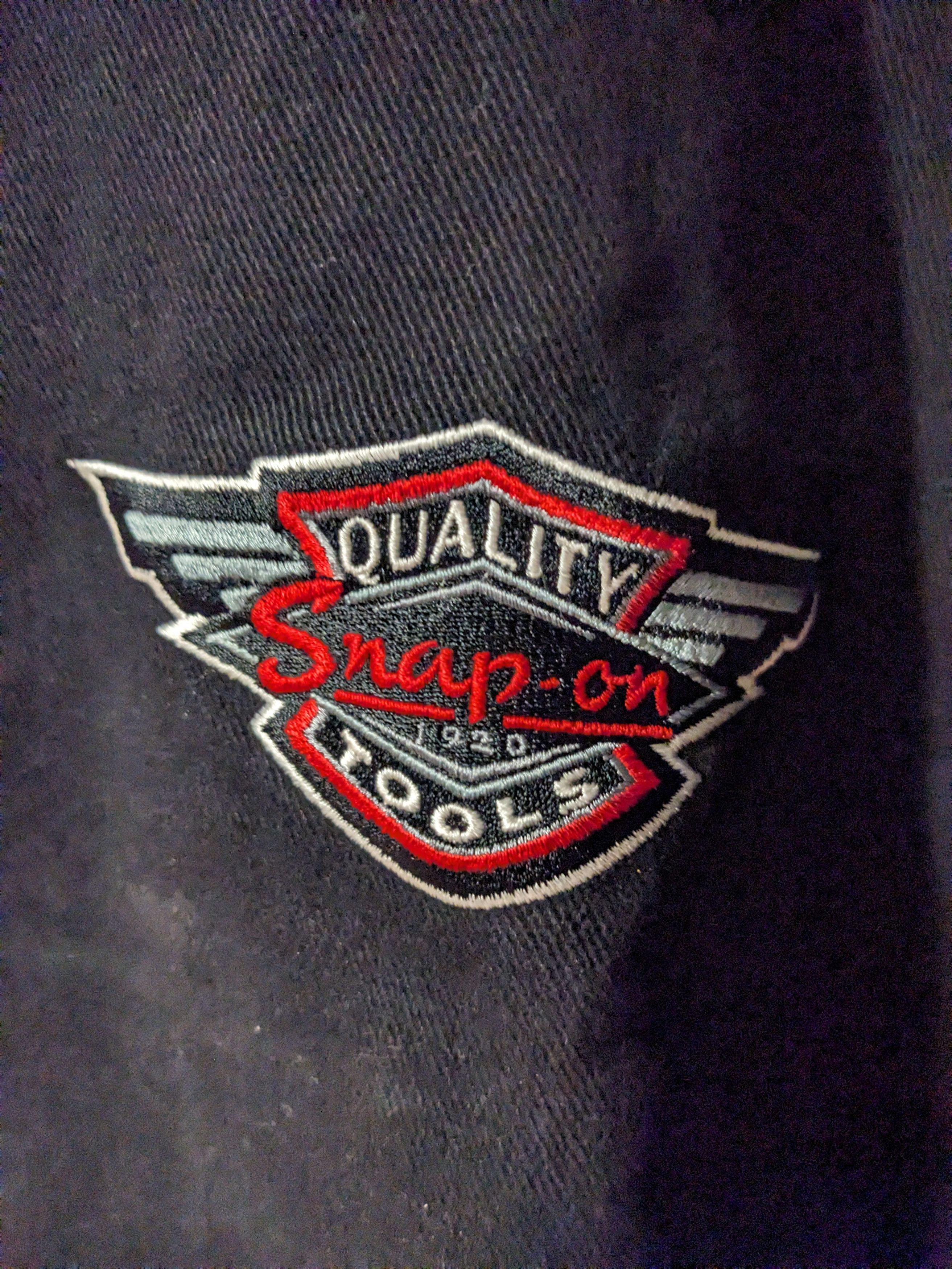 Harley Davidson × Vintage Vintage 90s Snap On Tools Quality Black XXX-Large Jacket Size US XXL / EU 58 / 5 - 4 Thumbnail