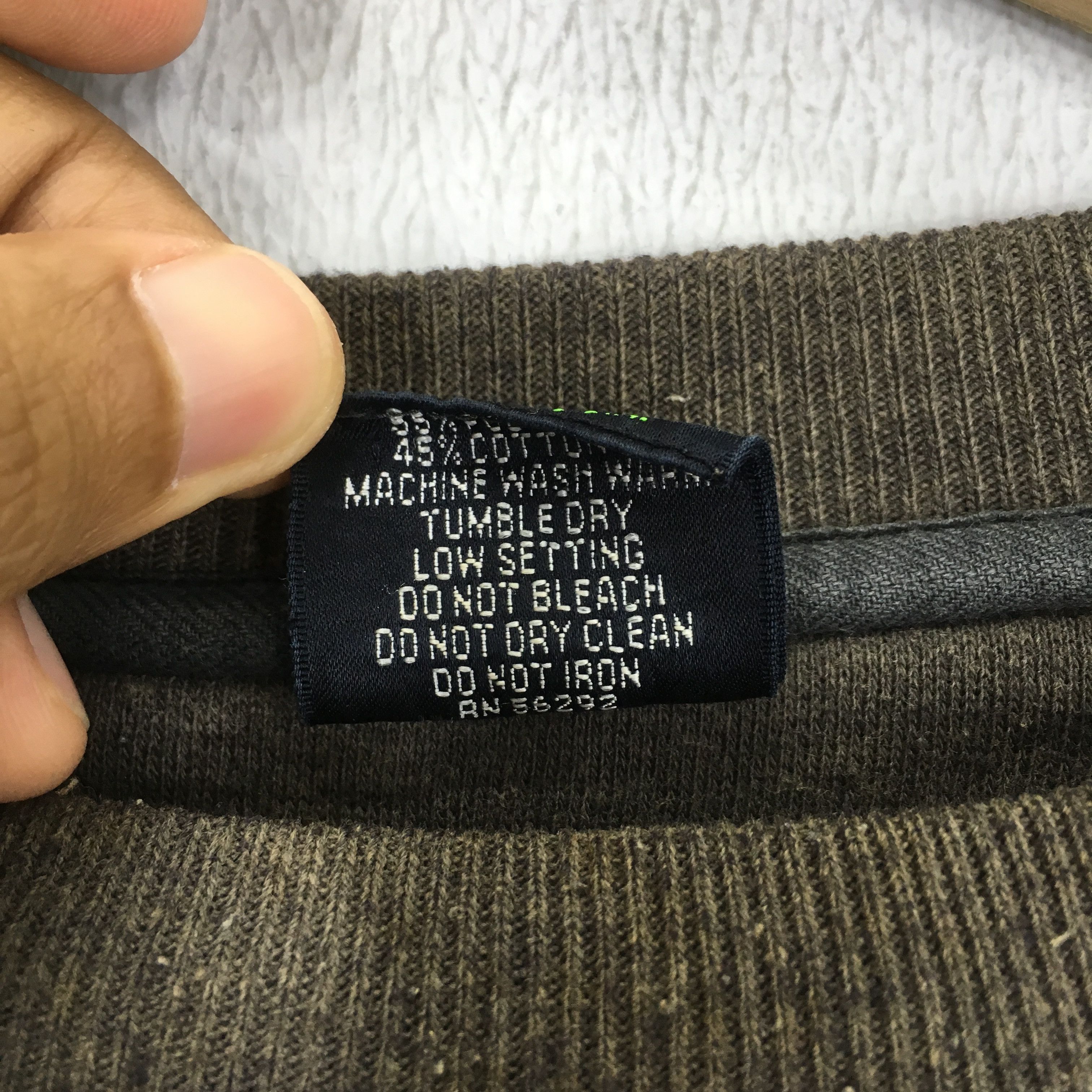 Trench USA Vintage 90's Yoo-neek Faded Black - 15 Size US L / EU 52-54 / 3 - 10 Thumbnail