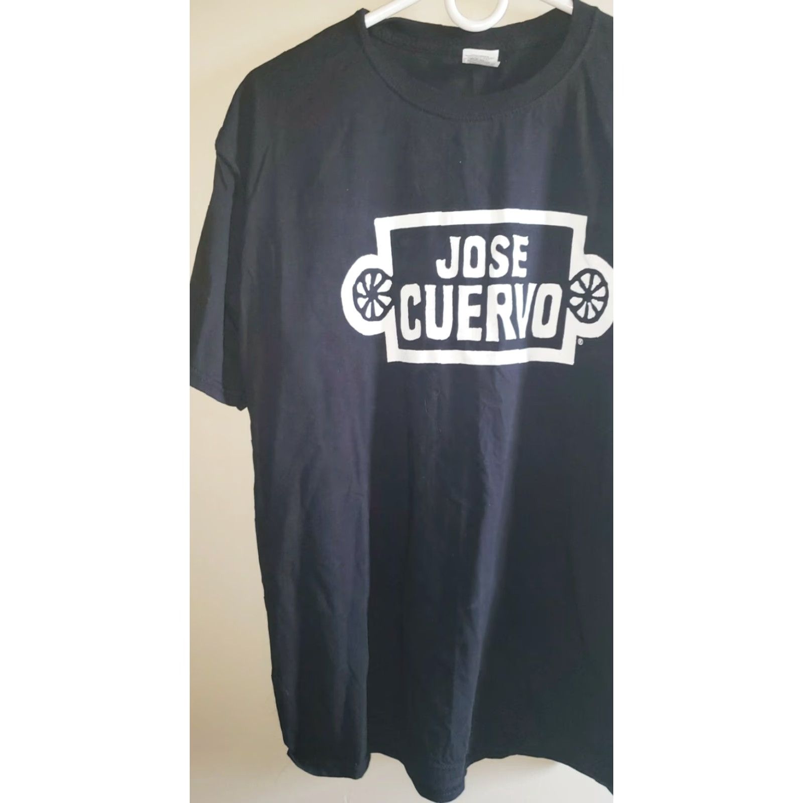 Fruit Of The Loom VINTAGE Jose Cuervo Graphic Tee Short Sleeve Black T-Shirt Men's Size L Size US L / EU 52-54 / 3 - 3 Thumbnail