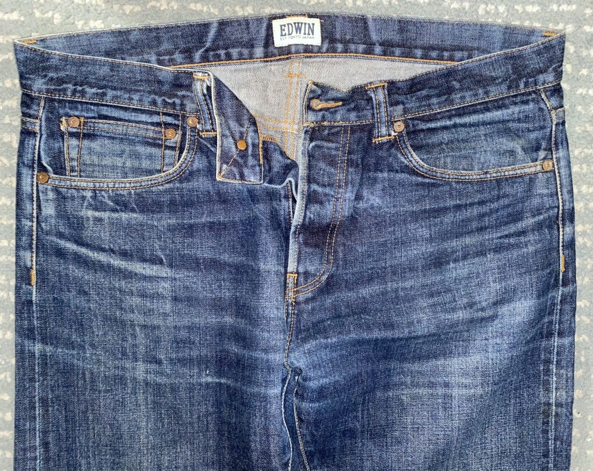 Edwin Edwin - Japanese Selvedge Jeans - W36” L32” Size US 36 / EU 52 - 2 Thumbnail