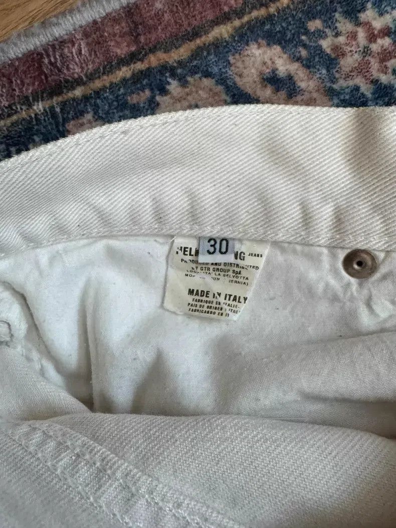 Helmut Lang Helmut Lang Rusted White Denim Wear. Size US 30 / EU 46 - 9 Thumbnail