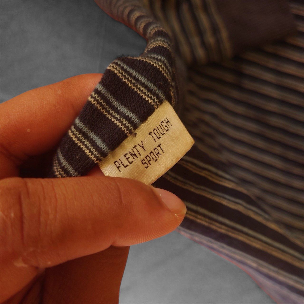 Vintage Plenty Though Sport Stripe Sweatshirt Size US L / EU 52-54 / 3 - 6 Thumbnail