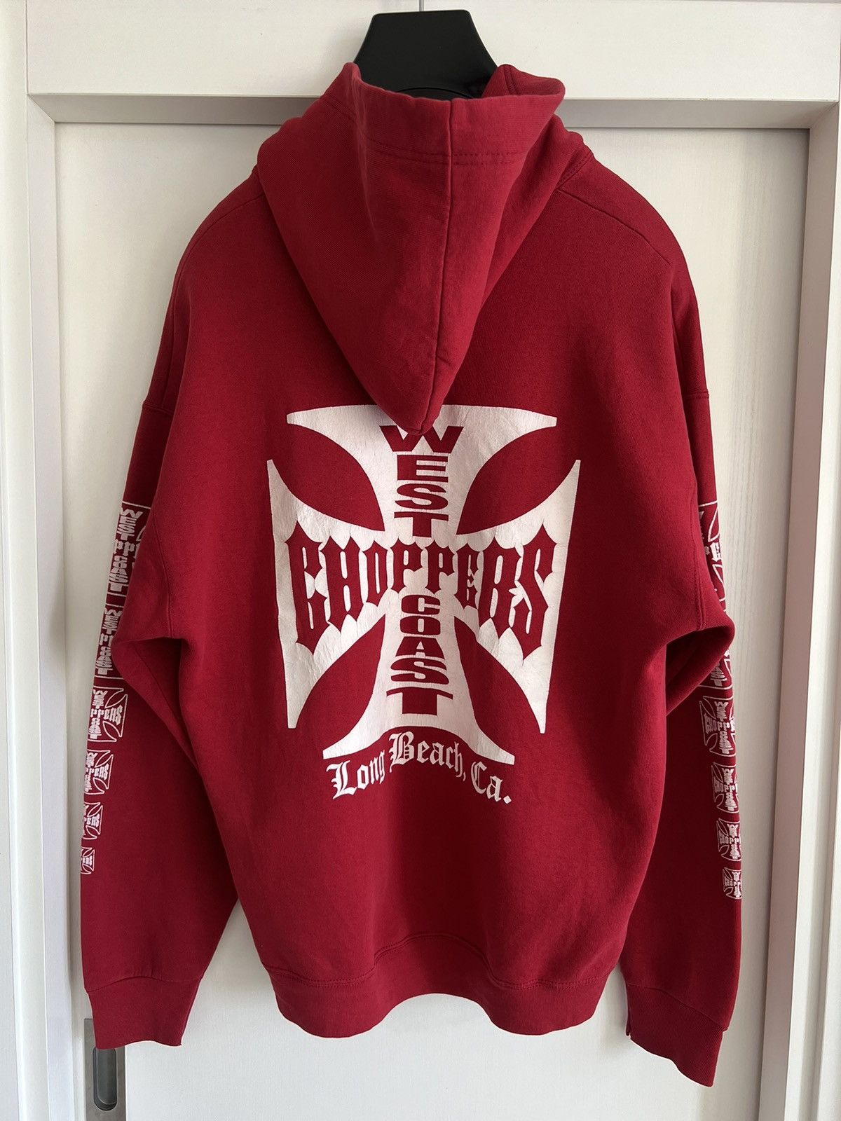 Band Tees × Vintage Vintage West Coast Choppers hoodie Size US XL / EU 56 / 4 - 8 Thumbnail
