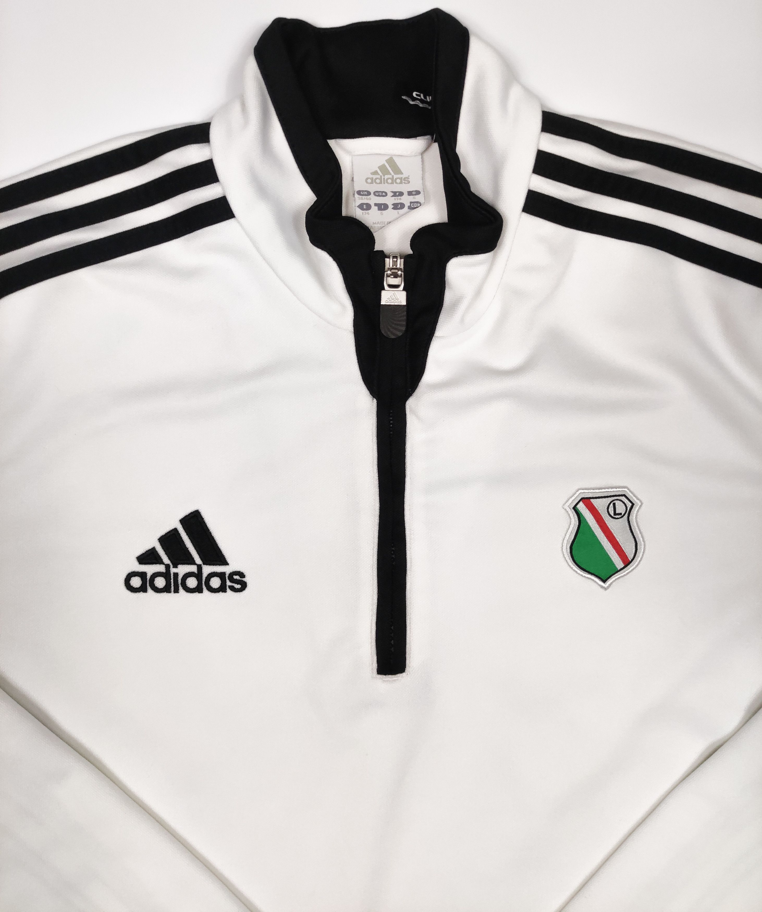 Adidas Legia Warszawa 2011 2012 Adidas Training Tracksuit 1/4 Zip Size US S / EU 44-46 / 1 - 11 Thumbnail