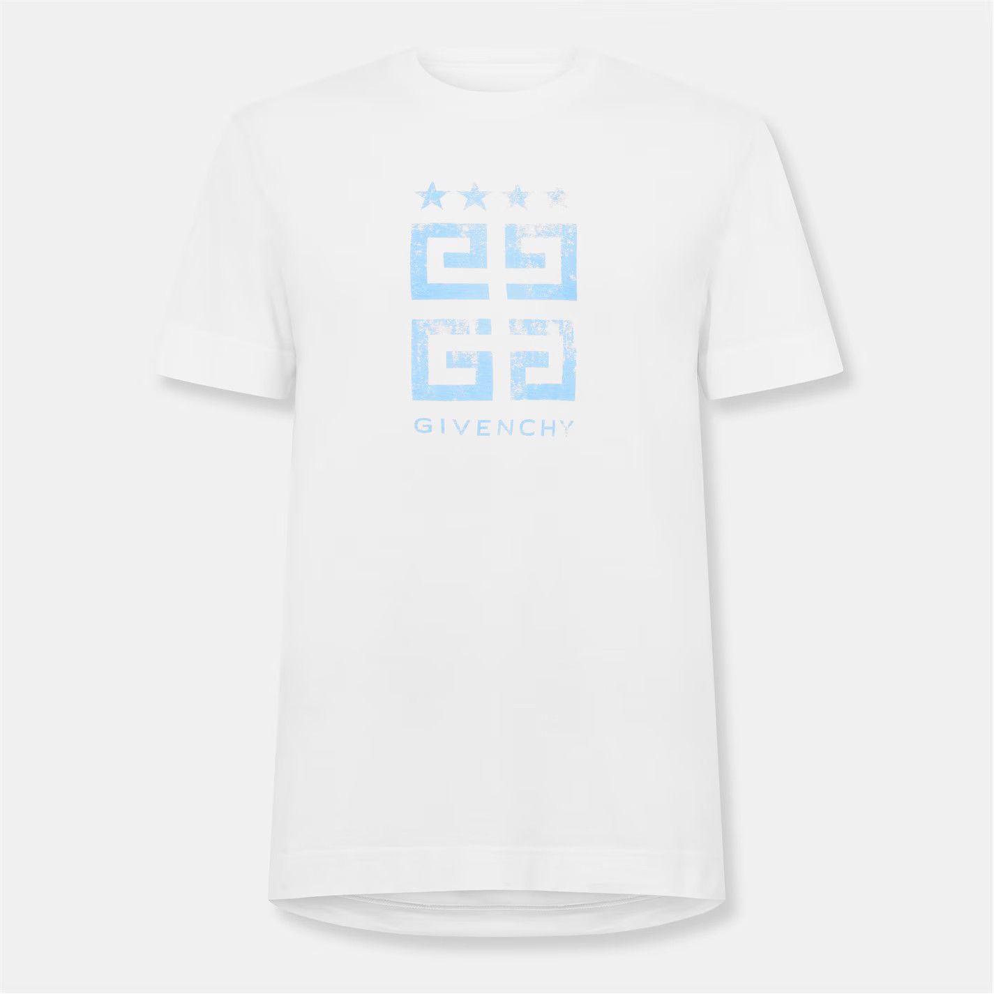 Givenchy o1g2r1mq0426 4G Emblem T-Shirt in White Size US S / EU 44-46 / 1 - 1 Thumbnail