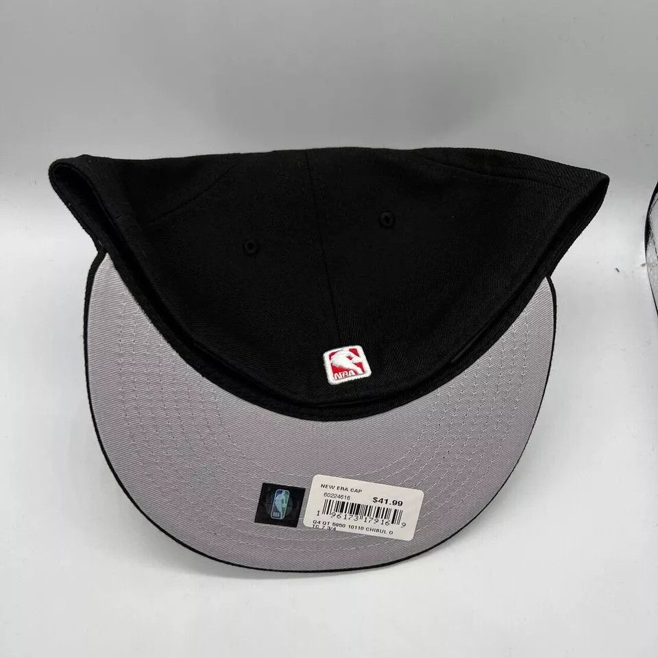 New Era Chicago Bulls Windy City NBA 7 3/4 Hat Fitted Cap New Men Size ONE SIZE - 4 Thumbnail