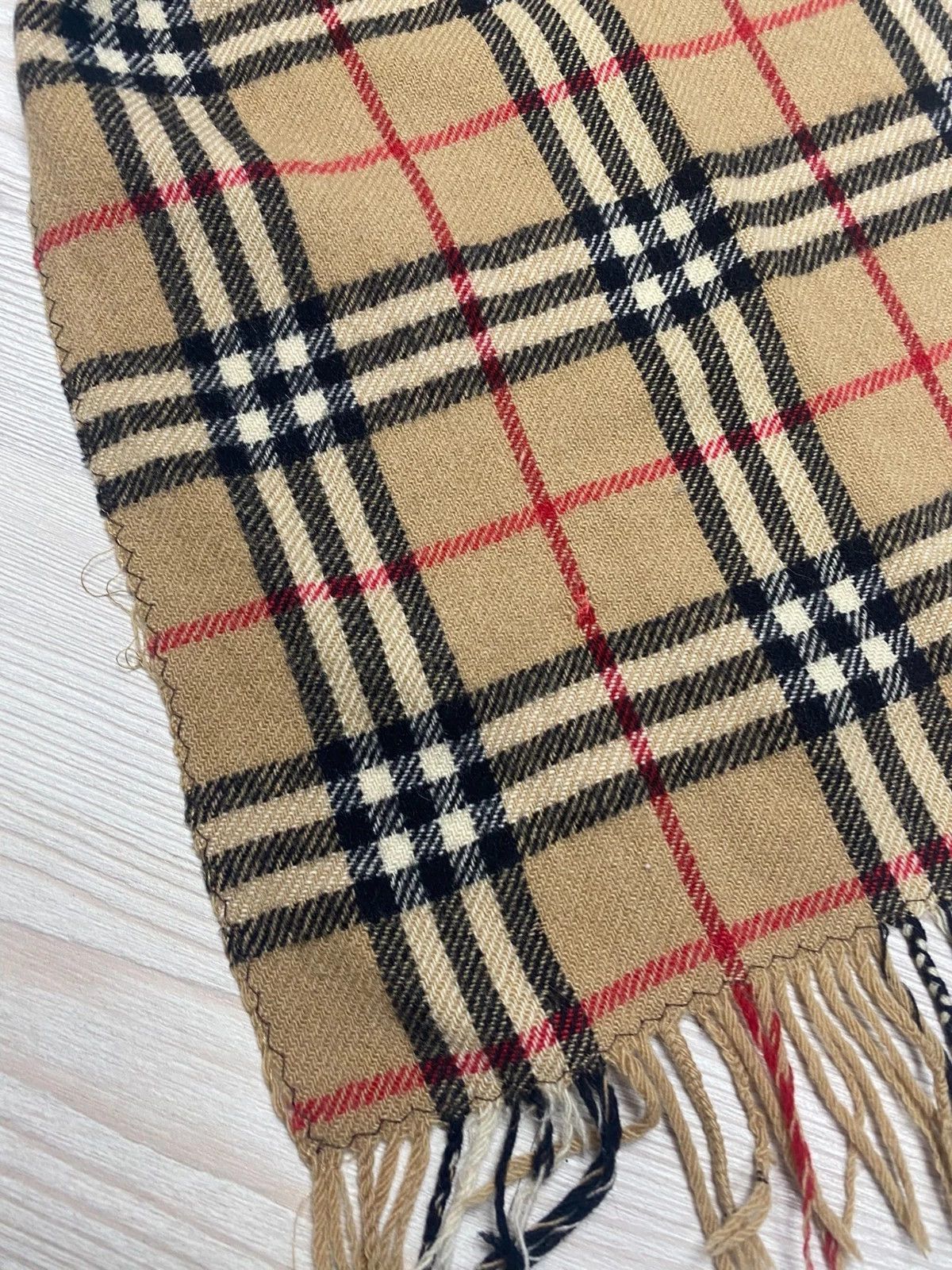 Burberry Burberry London Scarf Nova Check - 50% Cashmere 50% Wool Size ONE SIZE - 6 Thumbnail