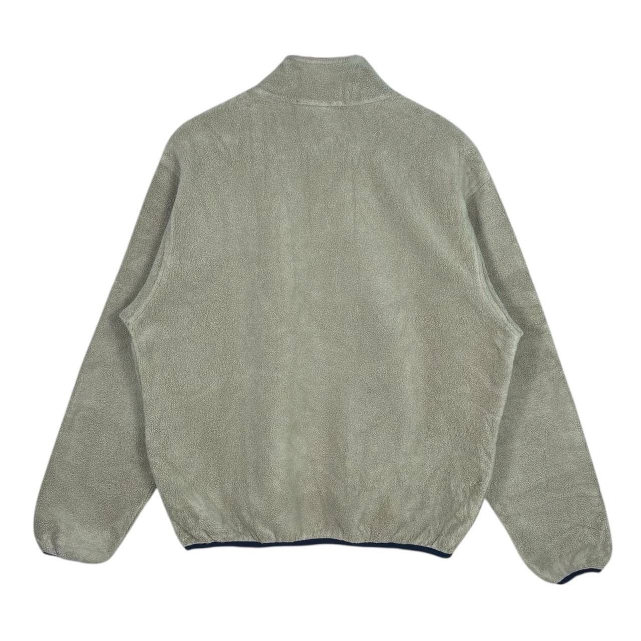 L.L. Bean VTG L.L. Bean 1/4 Zip Fleece Pullover M Made in USA Beige Size US M / EU 48-50 / 2 - 2 Thumbnail