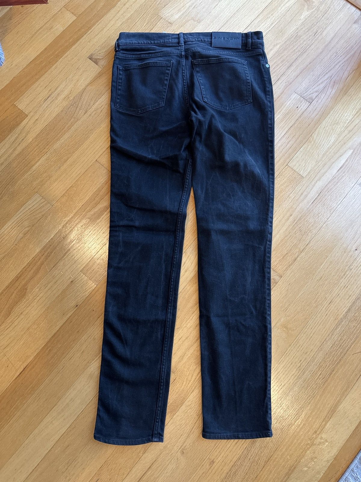 Givenchy Givenchy Side Stripe Black Denim Size US 32 / EU 48 - 6 Thumbnail