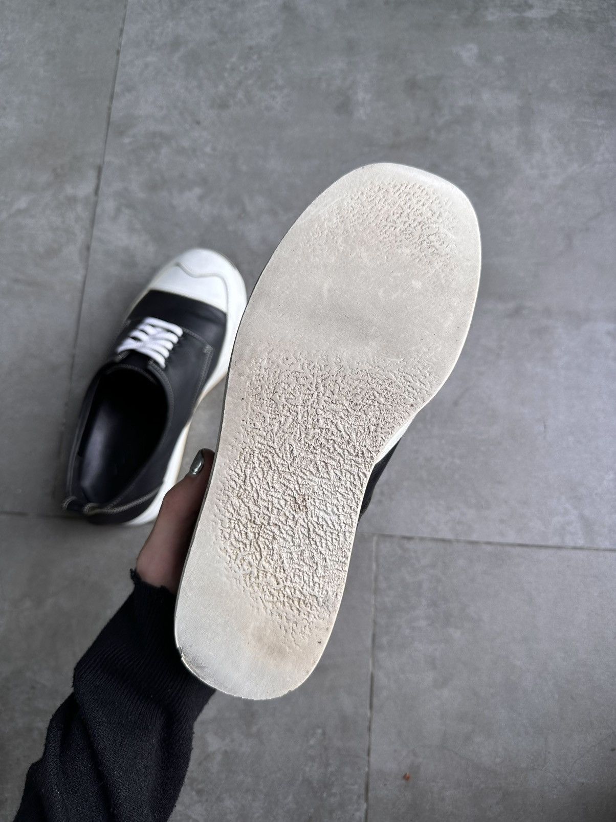 Other DAVID STONE LOW TOP RICK OWENS ALIKE BOOTS Size US 7.5 / EU 40-41 - 3 Thumbnail