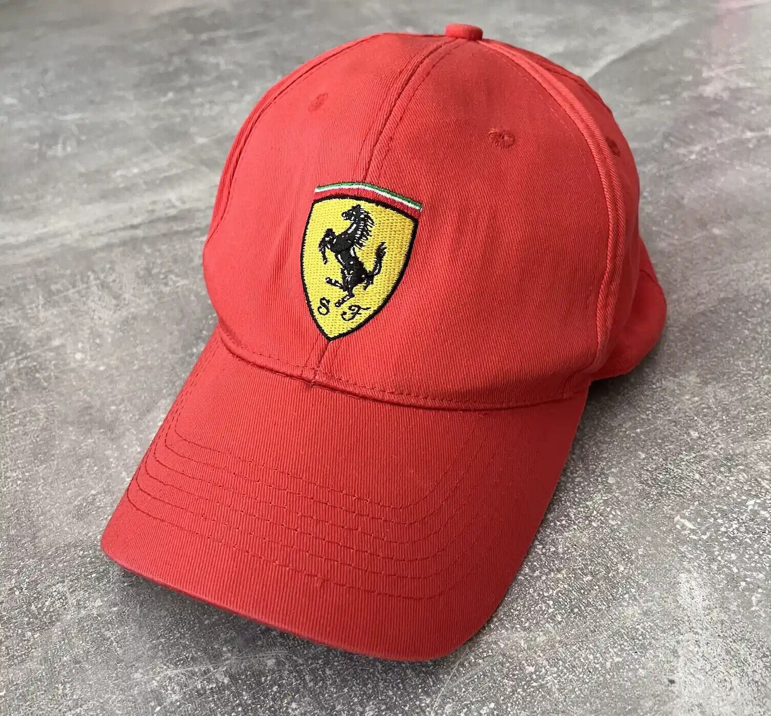 Pre-owned Ferrari X Racing Vintage Ferrari Hat Cap Racing Italy Y2k In Red