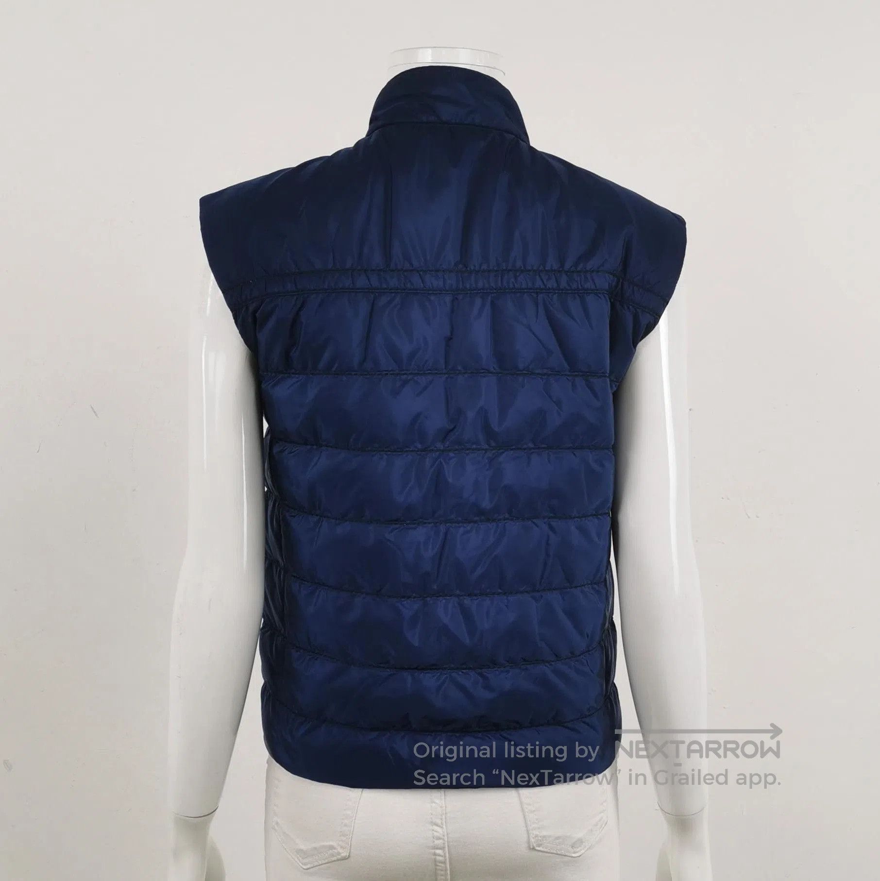 Prada Prada Navy Padded Sleeveless Vest . Size M / US 6-8 / IT 42-44 - 2 Thumbnail