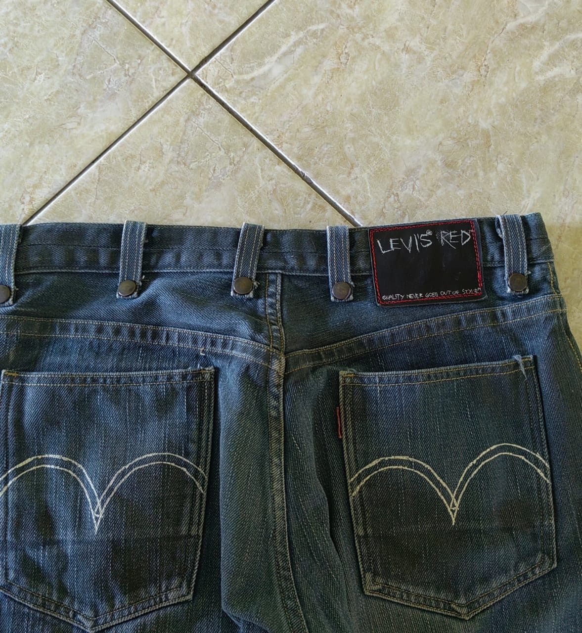 LVC × Levi's × Levi's Vintage Clothing Deadstock! Levi’s red jeans made in croatia Size US 32 / EU 48 - 6 Thumbnail