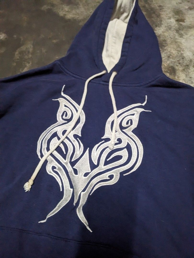 Vintage Vintage 90s Sapphire Lounge Tribal Hoodie Size US M / EU 48-50 / 2 - 3 Thumbnail