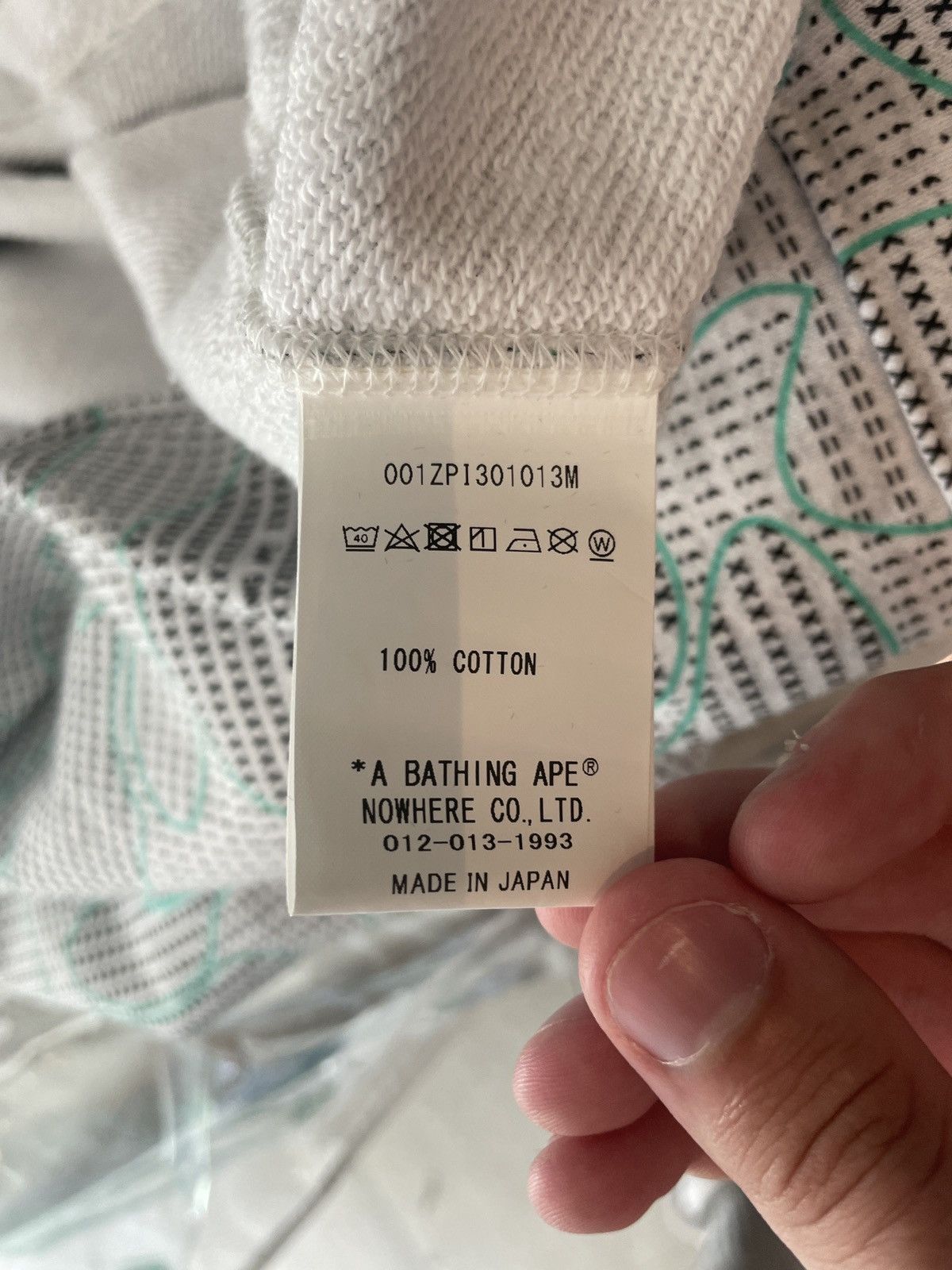 Bape Bape Text Code Camo Shark Full Zip Hoodie Grey M Size US M / EU 48-50 / 2 - 9 Thumbnail