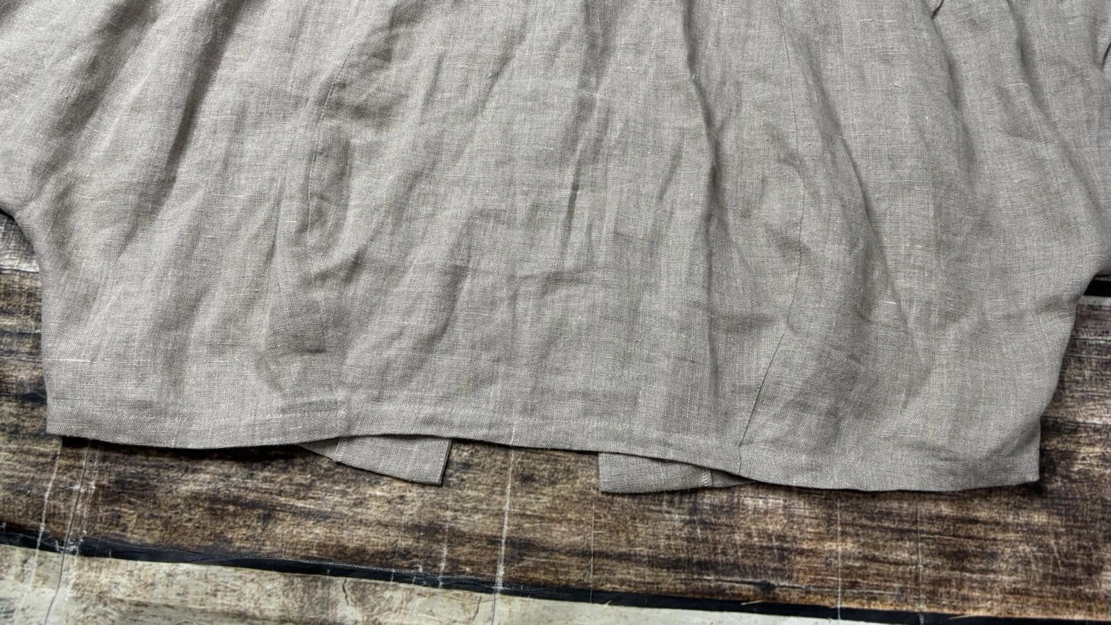 Other A La Mode by Xiao Sweater Top Women's Medium Linen Oversized Size M / US 6-8 / IT 42-44 - 9 Thumbnail