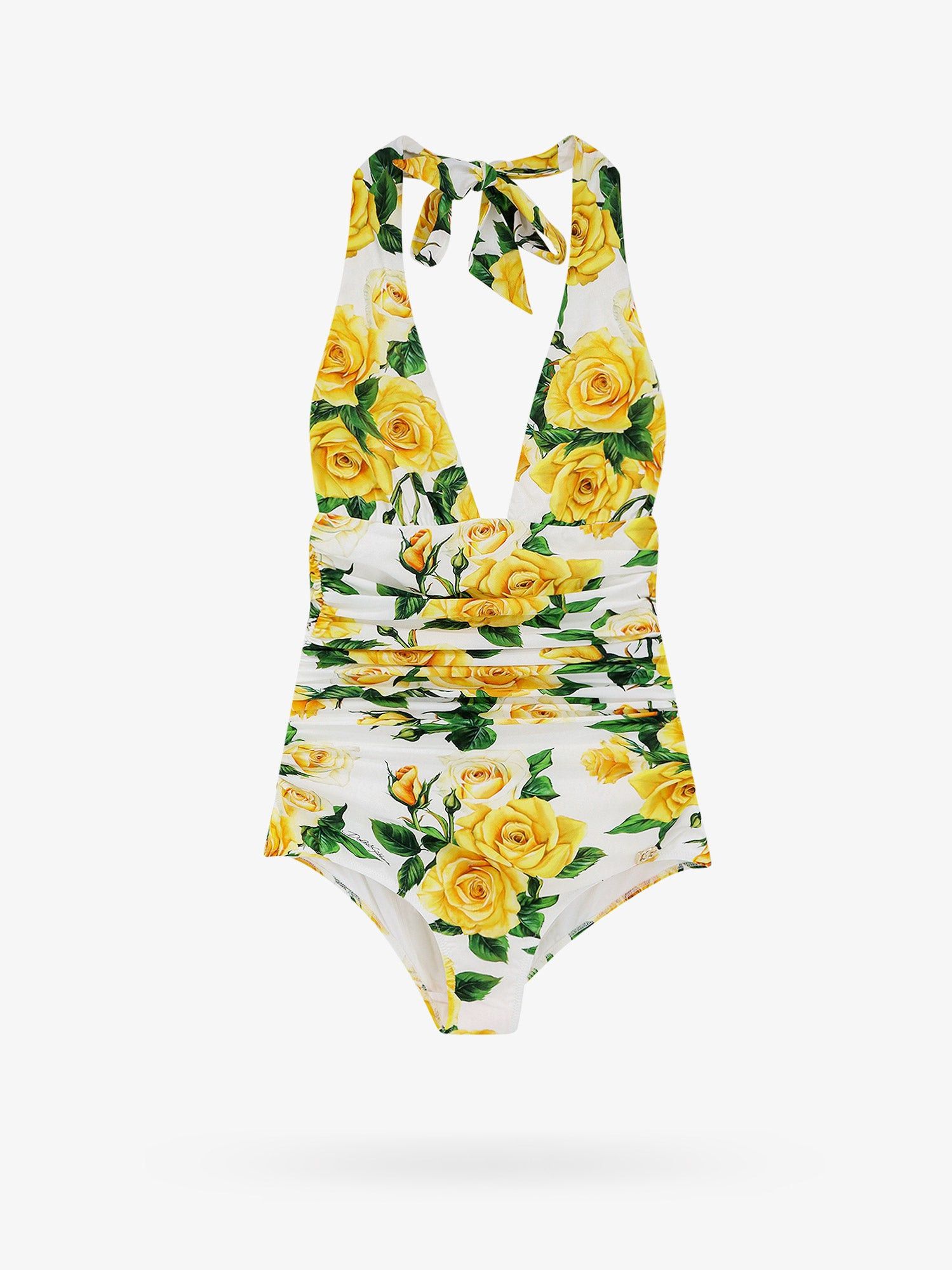image of Dolce Gabbana Swimsuit Woman Yellow Swimwear, Women's (Size XL)