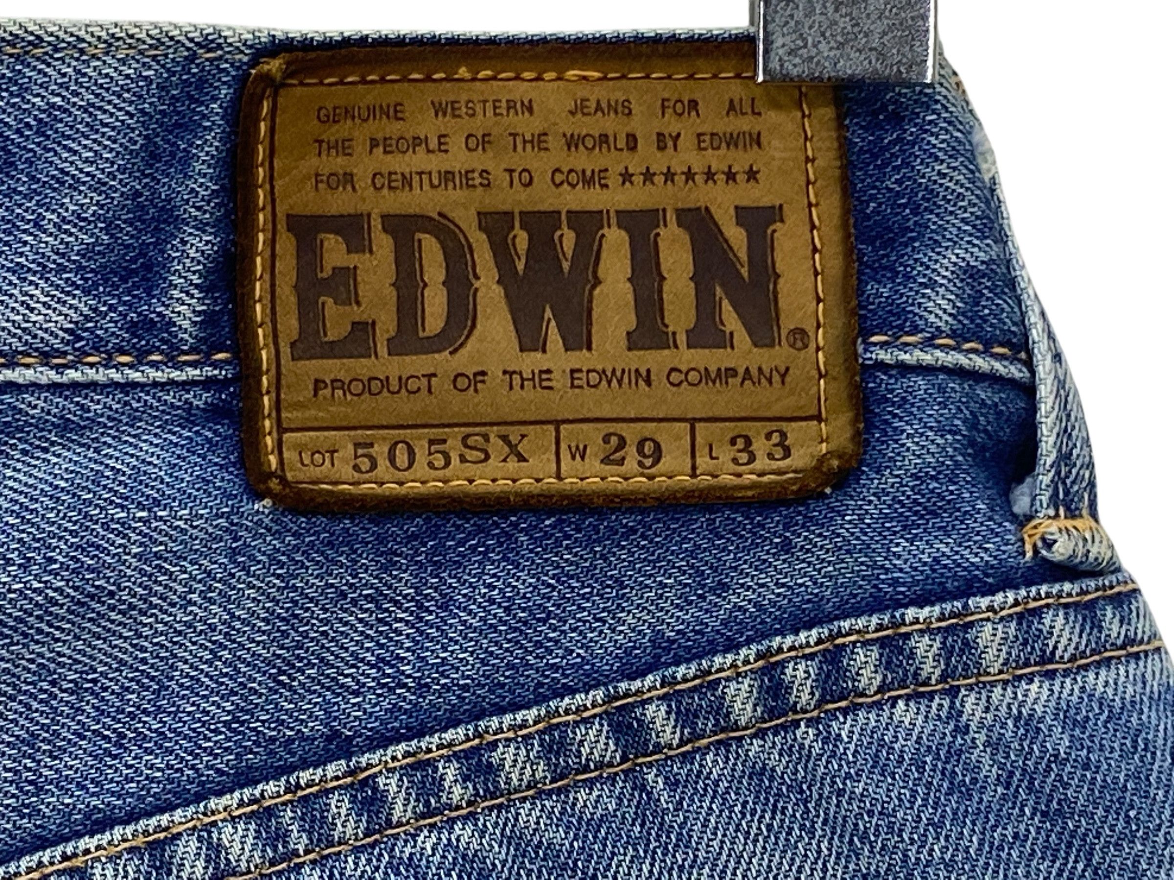 Edwin Edwin Selvedge Denim Jeans Light Wash Selvedge Pants Japan Size US 27 - 8 Thumbnail