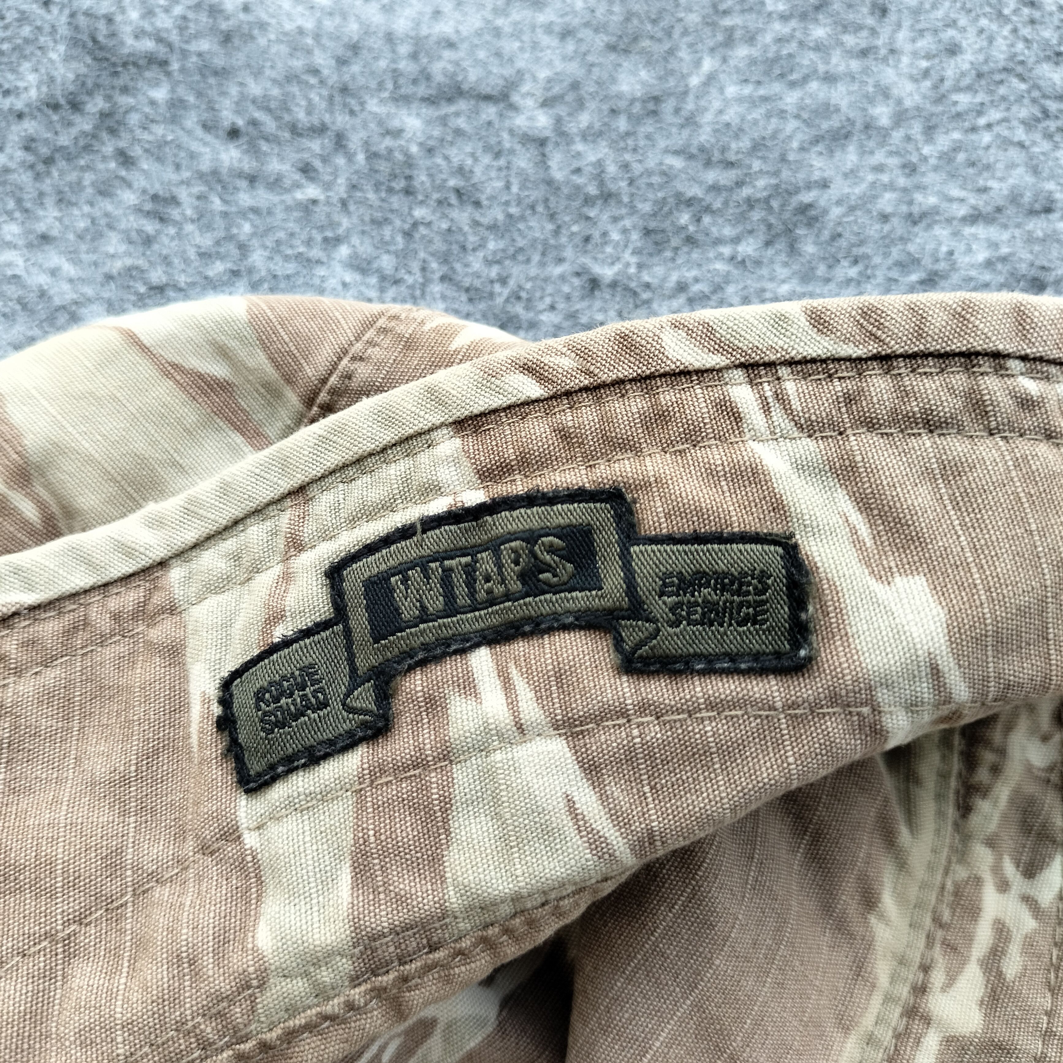 Wtaps 00s Wtaps tiger camouflage ripstop military saf bucket hat Size ONE SIZE - 9 Thumbnail