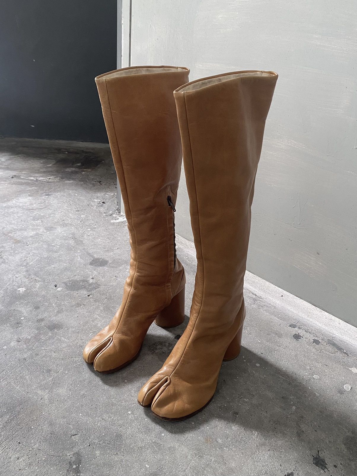 Maison Margiela Maison Margiela FW04 '1' Knee High Boots Size US 8 / IT 38 - 1 Thumbnail