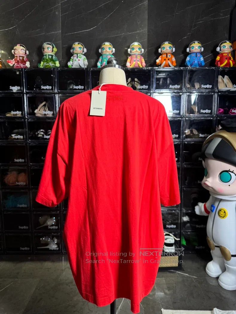 Vetements Vetements Red half sleeve Size US S / EU 44-46 / 1 - 4 Thumbnail