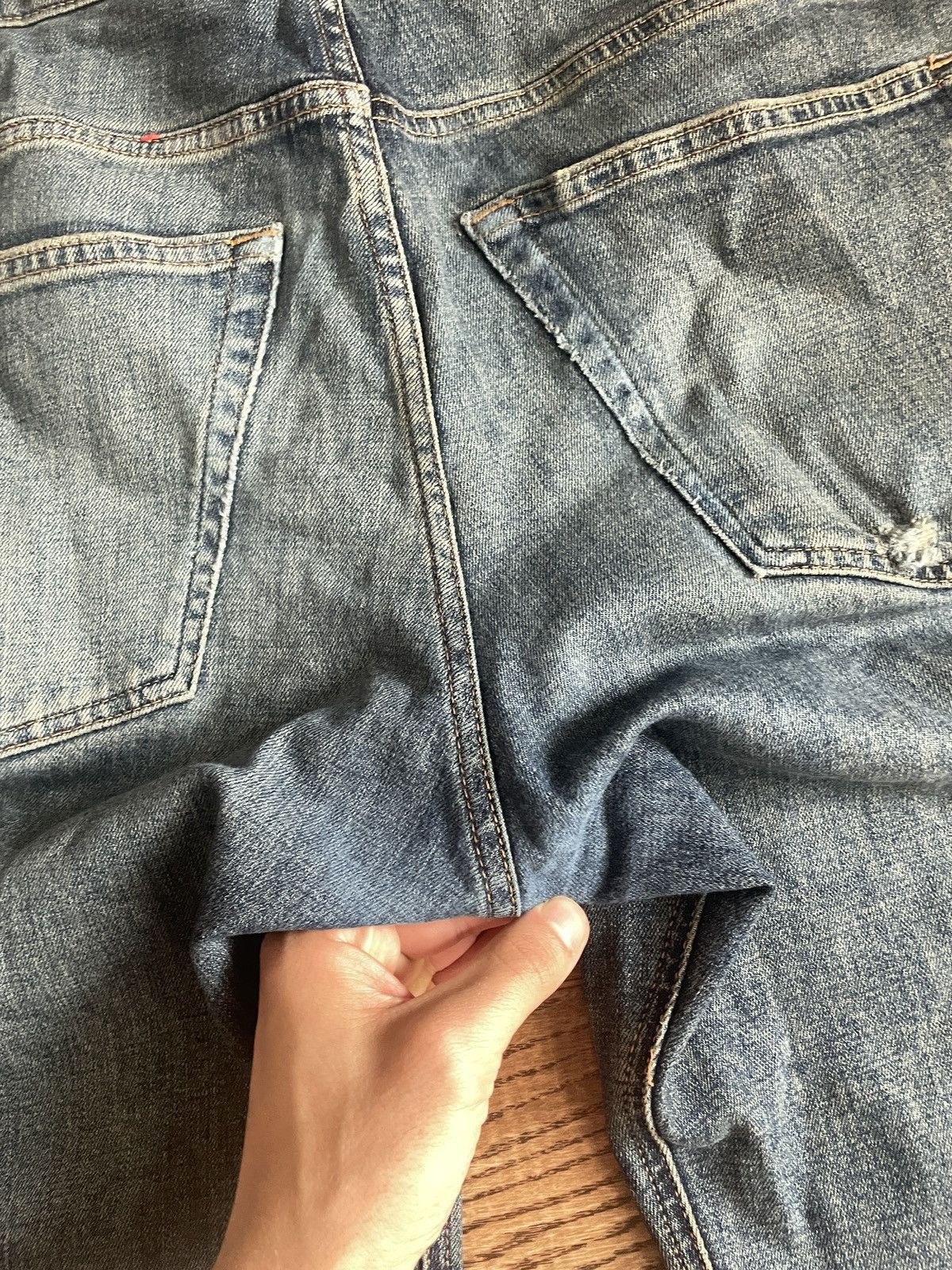 Diesel × If Six Was Nine × Japanese Brand Vintage Diesel Jeans Big Logo Distressed Baggy japanese 90s Size US 34 / EU 50 - 21 Thumbnail