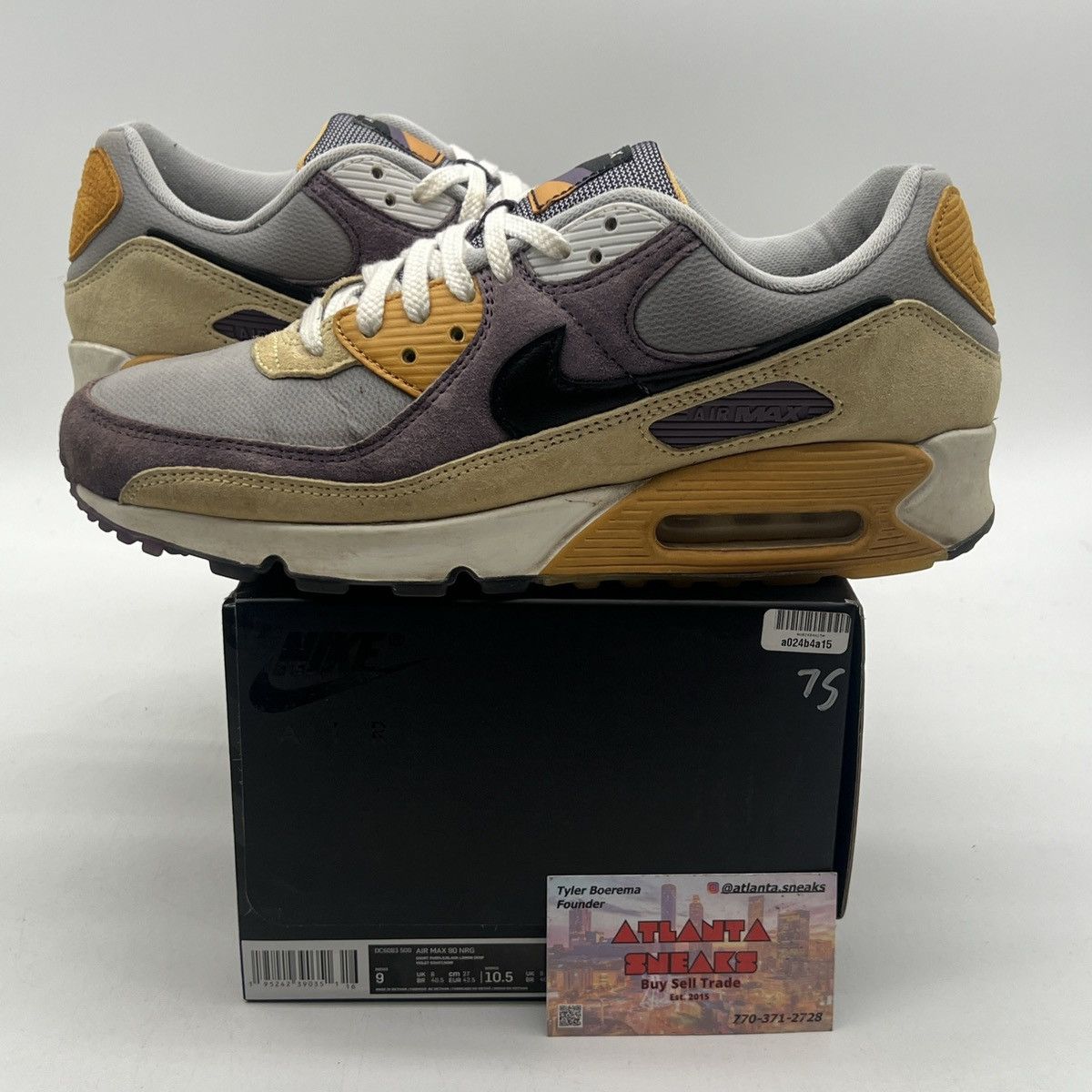 Air max 90 NRG lemon drop