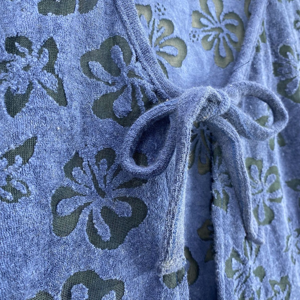 Japanese Brand Vintage Piko Japan Floral Sheer Mesh Cardigan Top Y2K Style Size M / US 6-8 / IT 42-44 - 8 Thumbnail