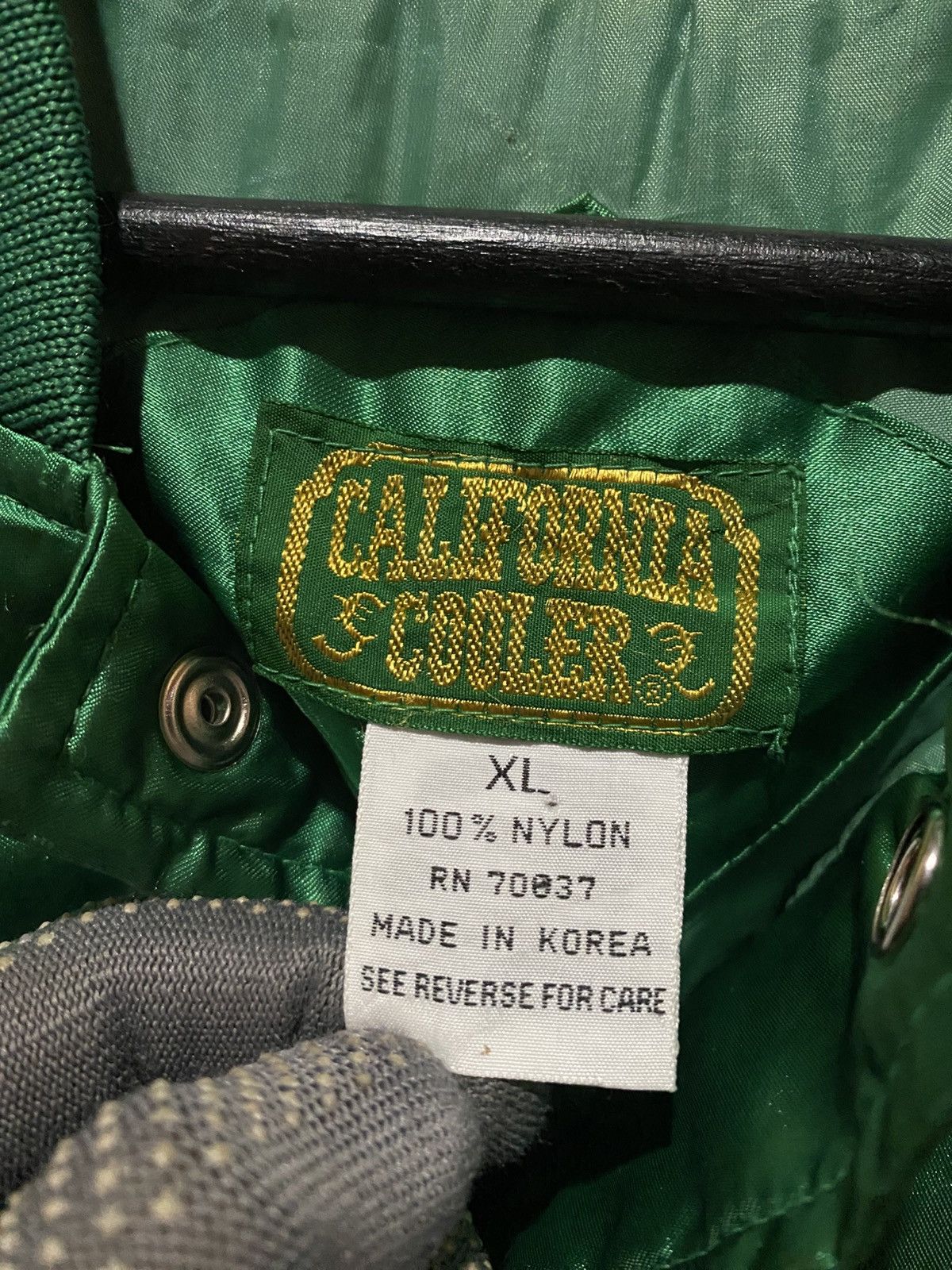 Vintage Vintage California Cooler Satin Bomber Jacket80s Style Retro Size US XL / EU 56 / 4 - 7 Thumbnail