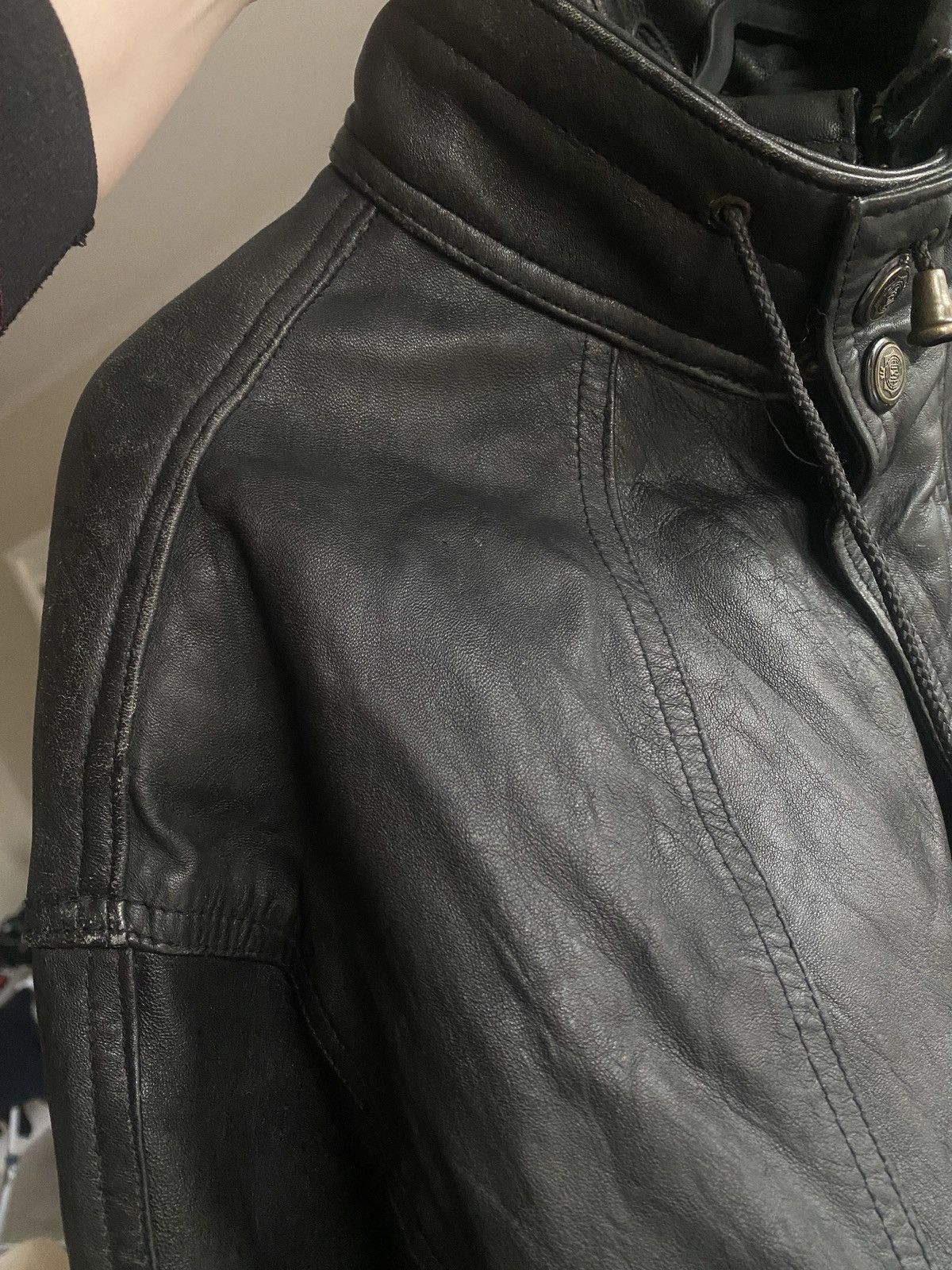Vintage Vintage streetwear leather jacket 90s Size US L / EU 52-54 / 3 - 5 Thumbnail