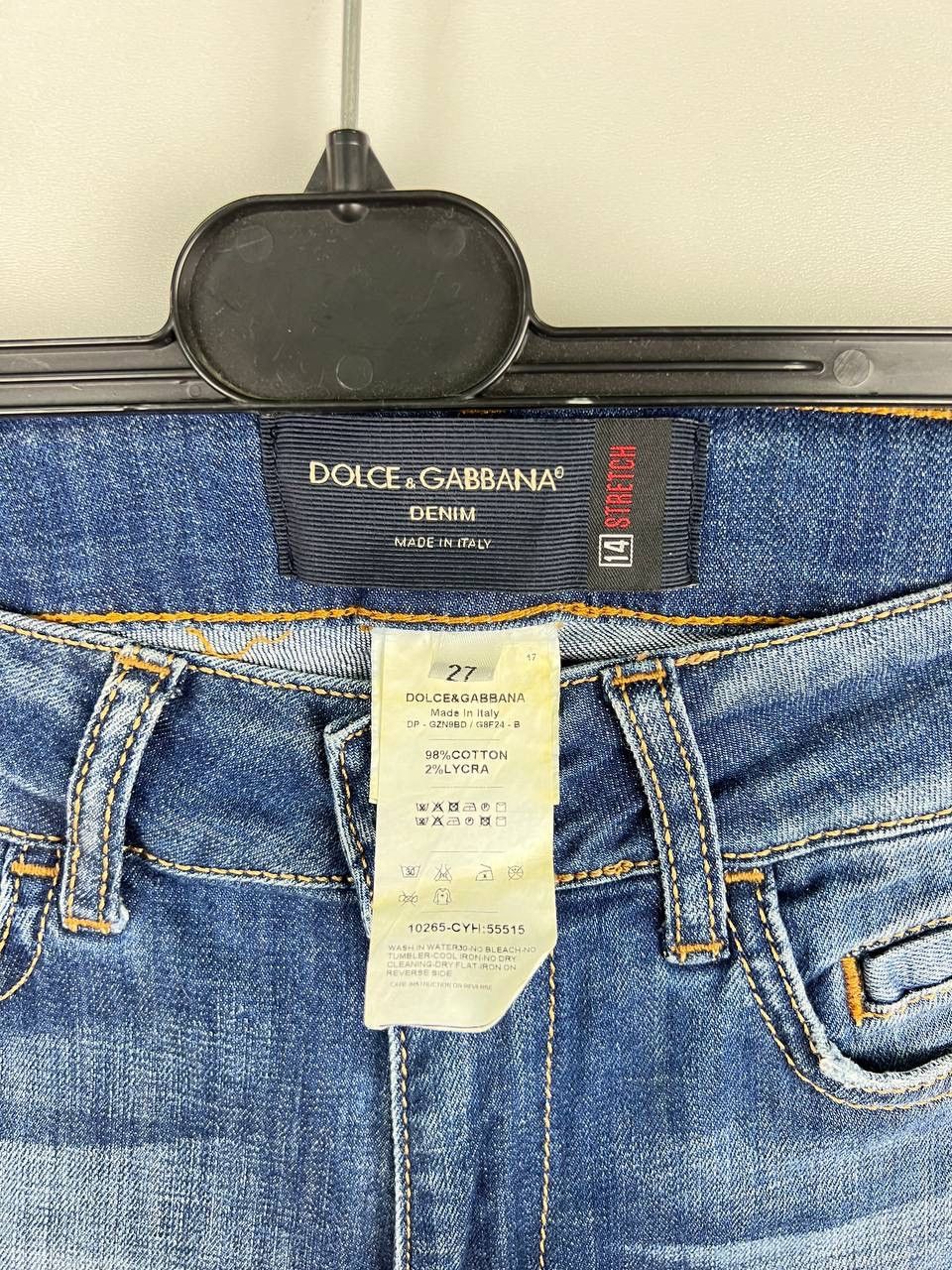 Dolce & Gabbana × Vintage Dolce Gabbana luxury denim woman size 27 Size 27" / US 4 / IT 40 - 4 Thumbnail