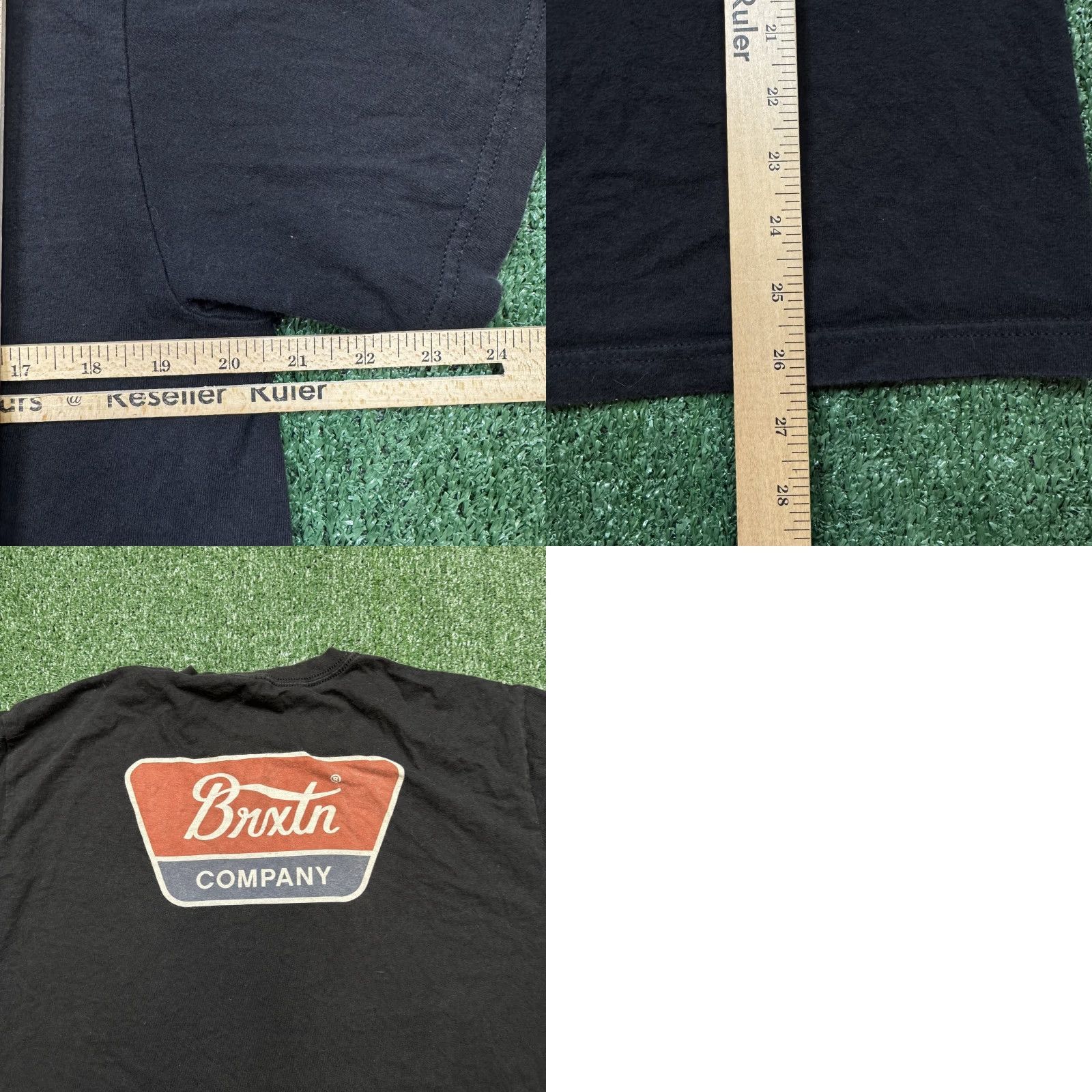 Brixton Brixton Graphic T Shirt Men's M Black Short Sleeve Streetwear Skateboading Size US M / EU 48-50 / 2 - 8 Thumbnail