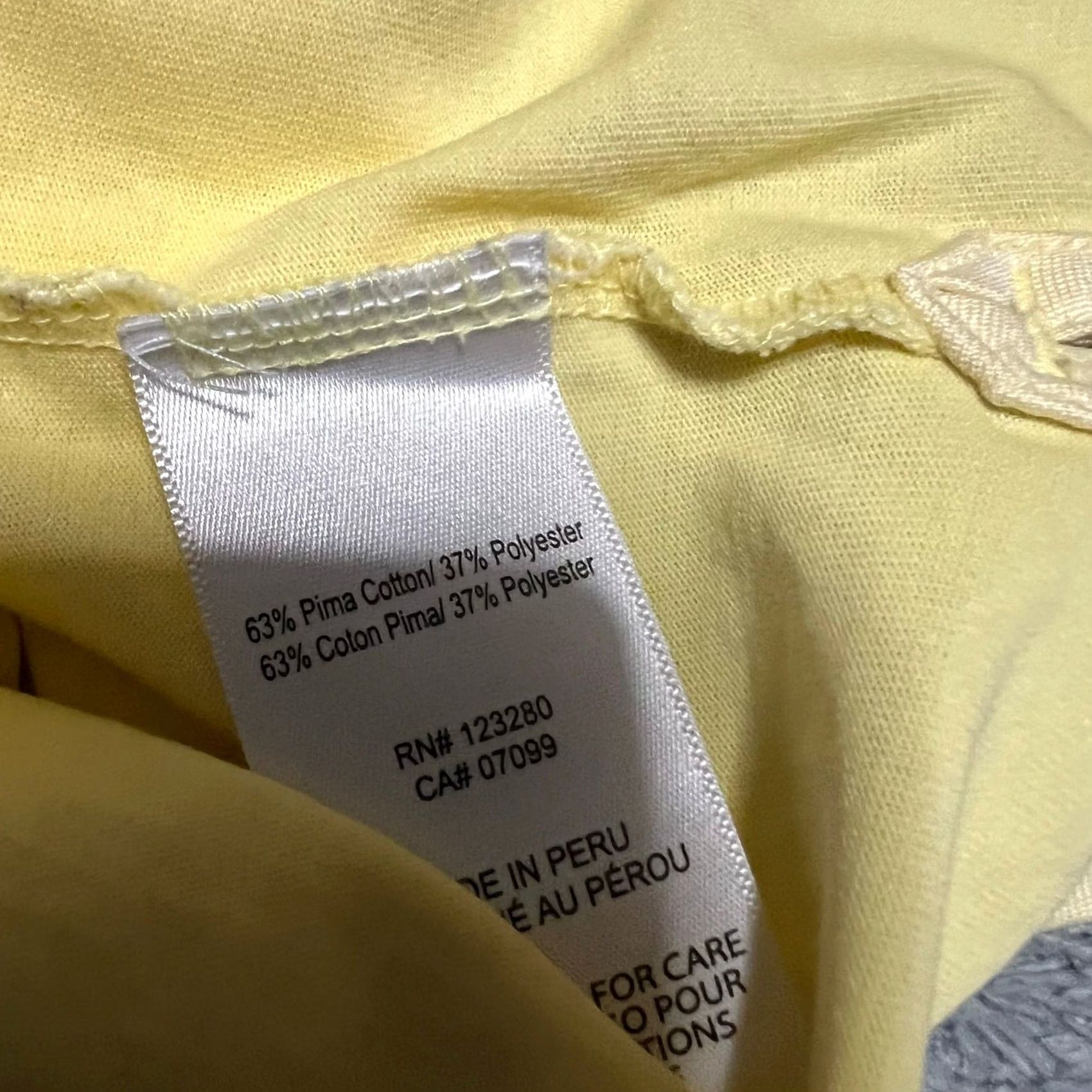 TravisMathew Travis Mathew Polo Mens Small Yellow Golf Performance Athletic Hawaiian Size US S / EU 44-46 / 1 - 8 Thumbnail