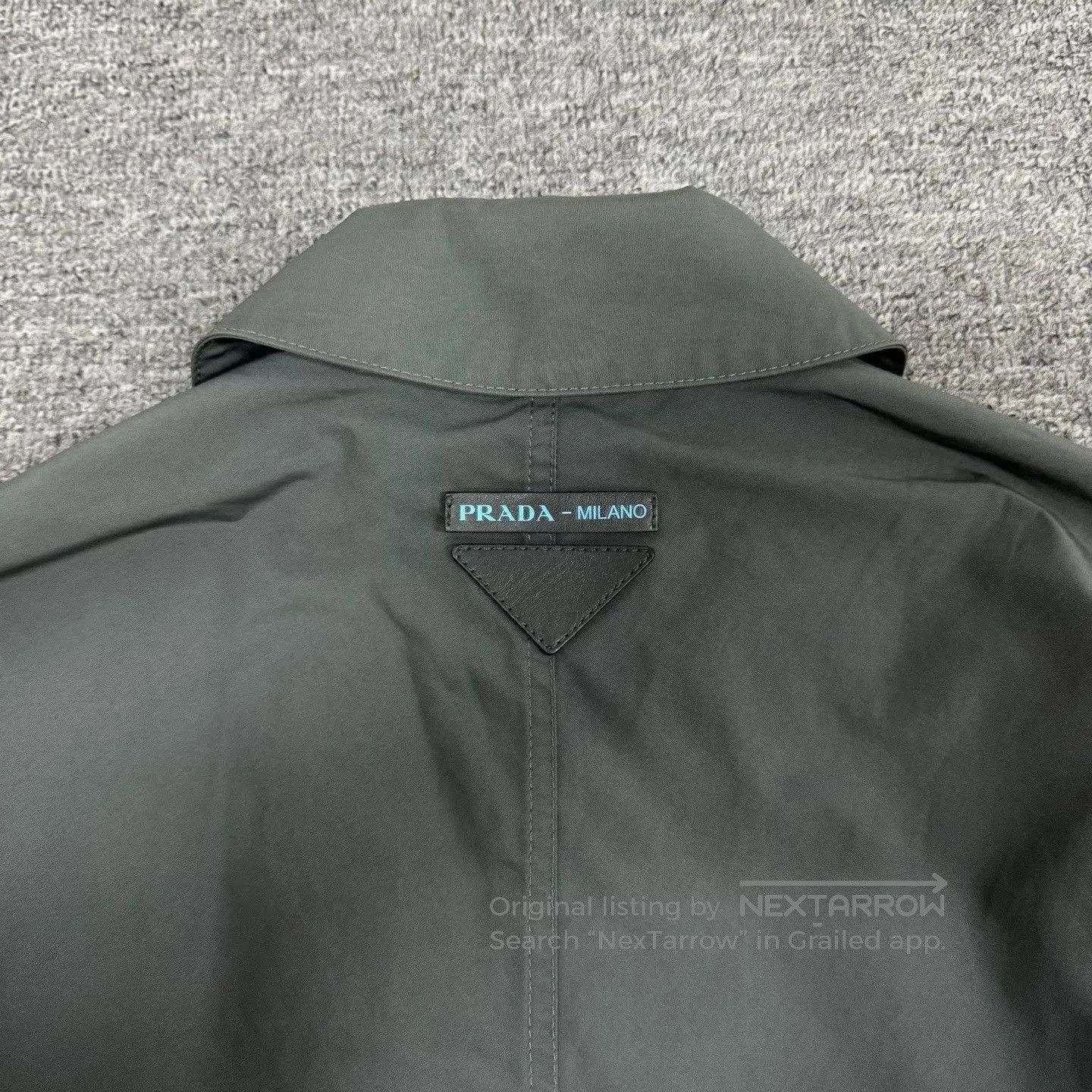 Prada Prada Triangle Logo Trench Coat. Size S / US 4 / IT 40 - 2 Thumbnail