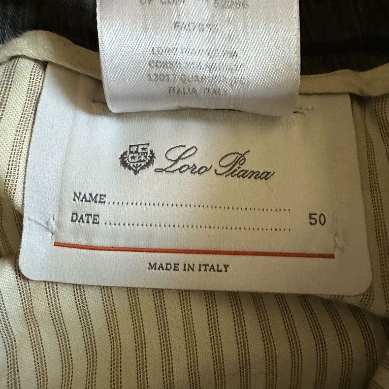 Loro Piana Loro Piana Prince plaid wool trousers casual trousers 2505 Size US 34 / EU 50 - 6 Thumbnail