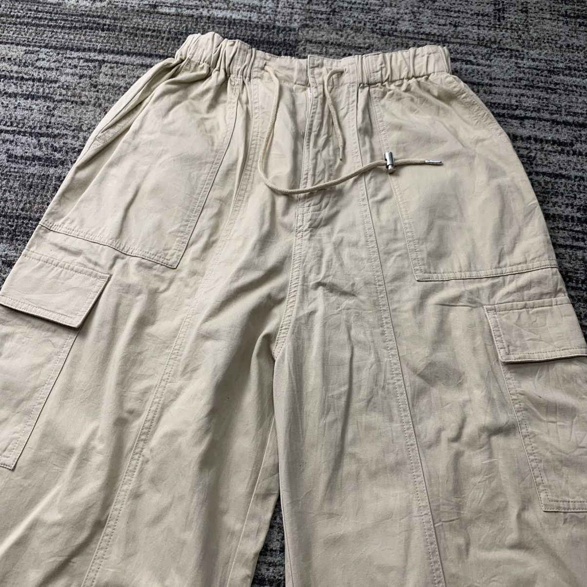 Japanese Brand × Needles × Yohji Yamamoto CHICO Japan Wide Cargo Balloon Pants (Similiar Needles) Size US 28 / EU 44 - 2 Thumbnail