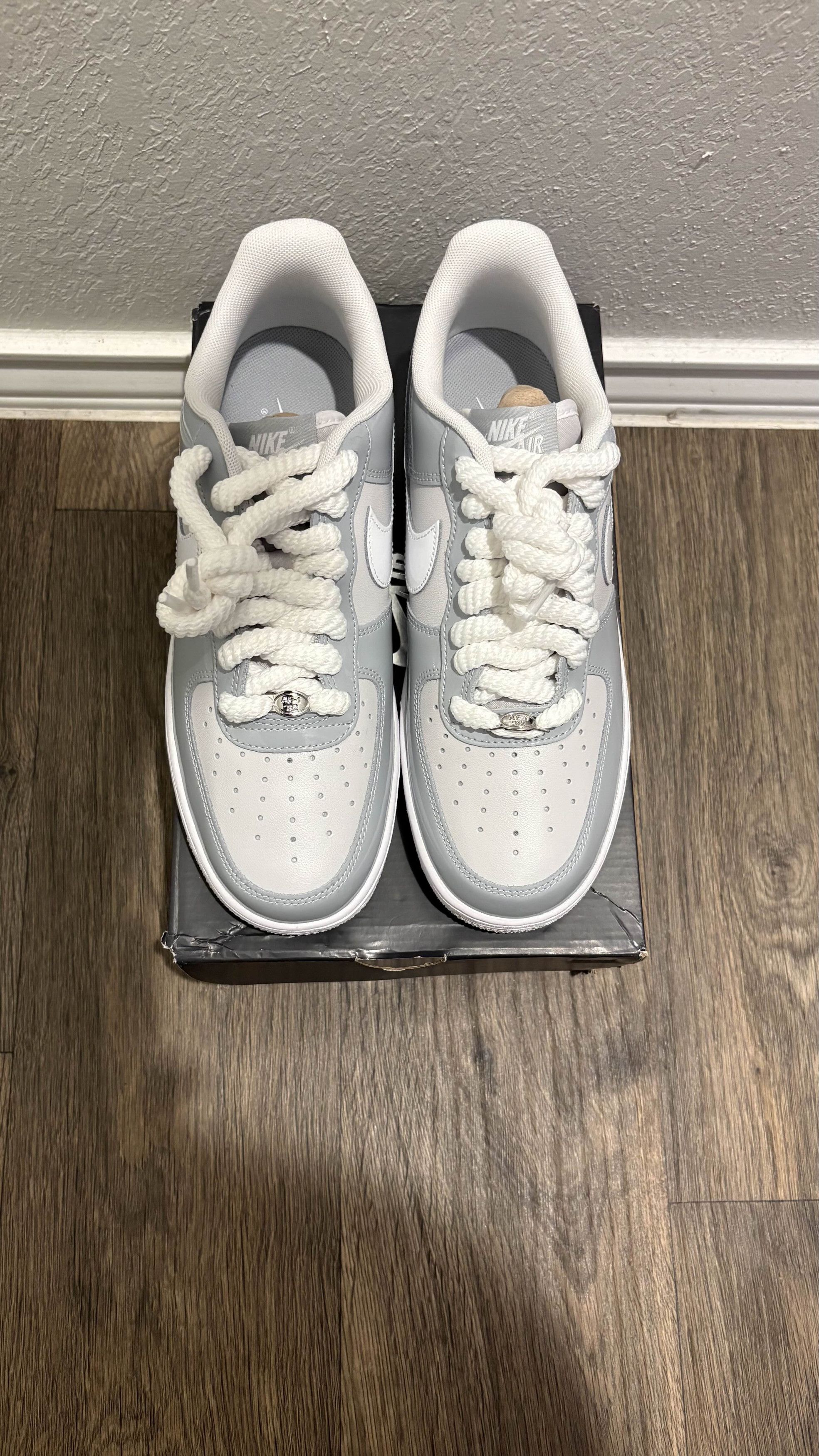 Nike Air Force 1 '07 LV8 "Wolf Grey" /Sz 8.5 Size US 8.5 / EU 41-42 - 2 Thumbnail