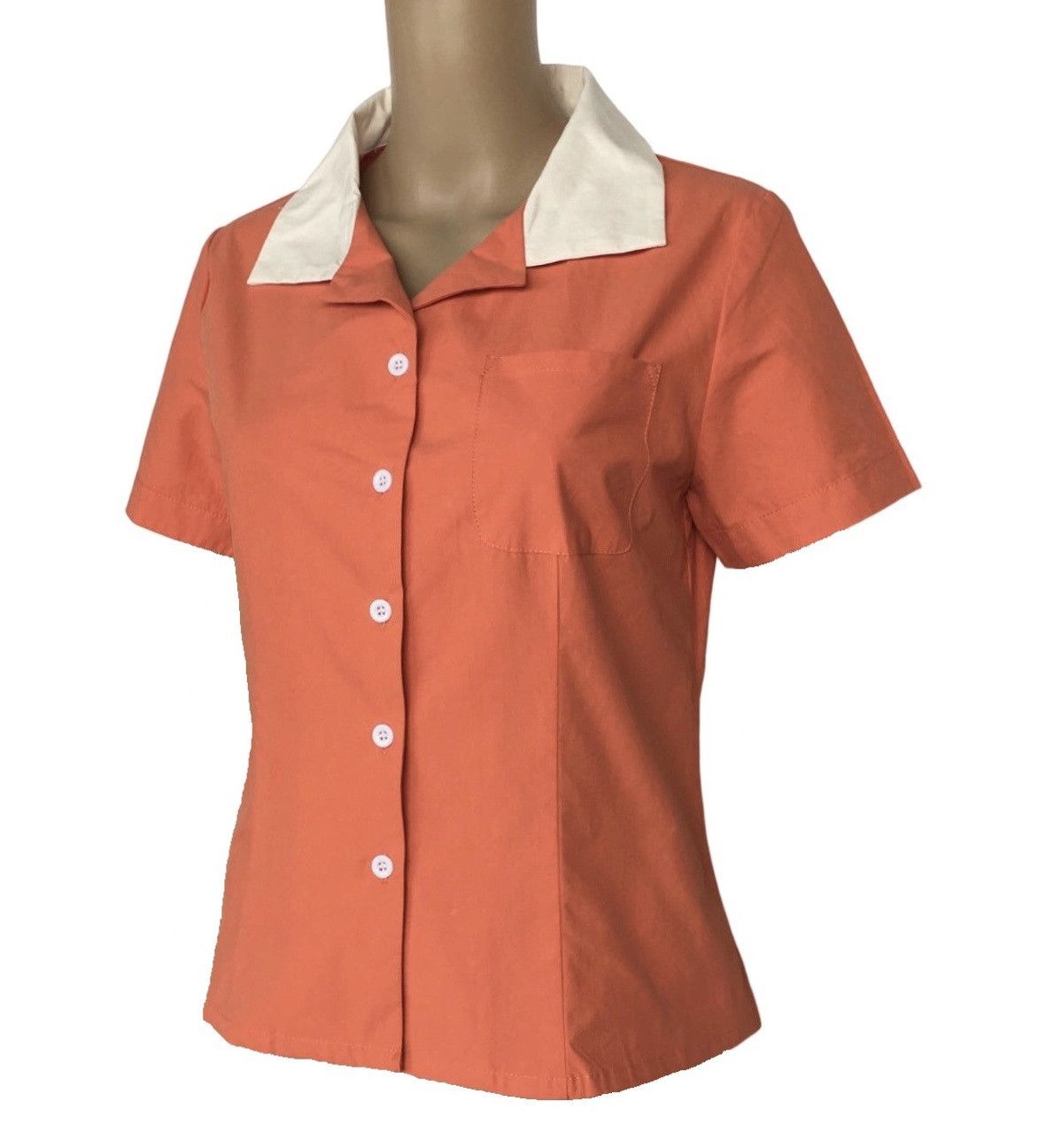Other Casual Shirts Short Sleeveles Vintage Blouse CI Size L / US 10 / IT 46 - 2 Thumbnail