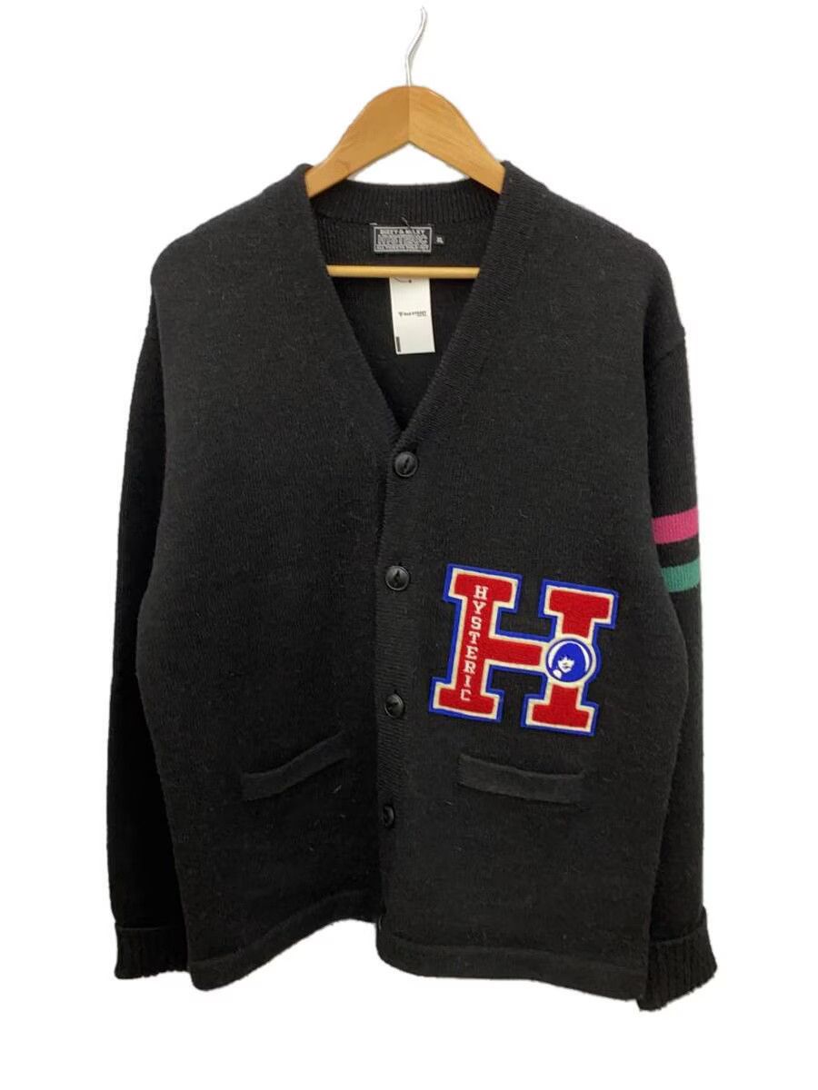 Hysteric Glamour Hysteric Glamour Acrylic Cardigan Black Size US XL / EU 56 / 4 - 1 Thumbnail