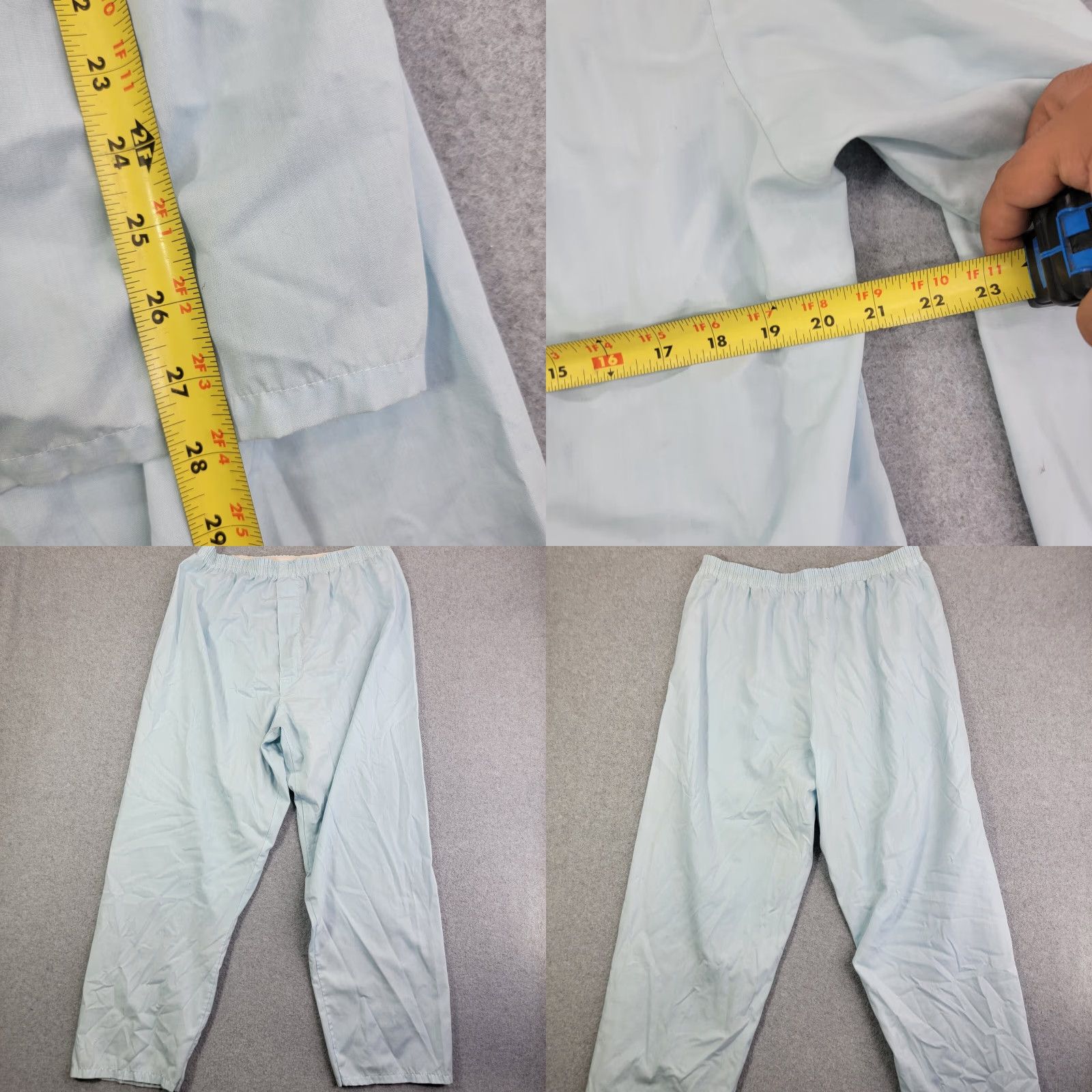 Vintage VINTAGE JC Penney Pajama Set Shirt 70s 80s Blue Large Men Sleepwear Pajamas JCP Adult L Size US L / EU 52-54 / 3 - 8 Thumbnail