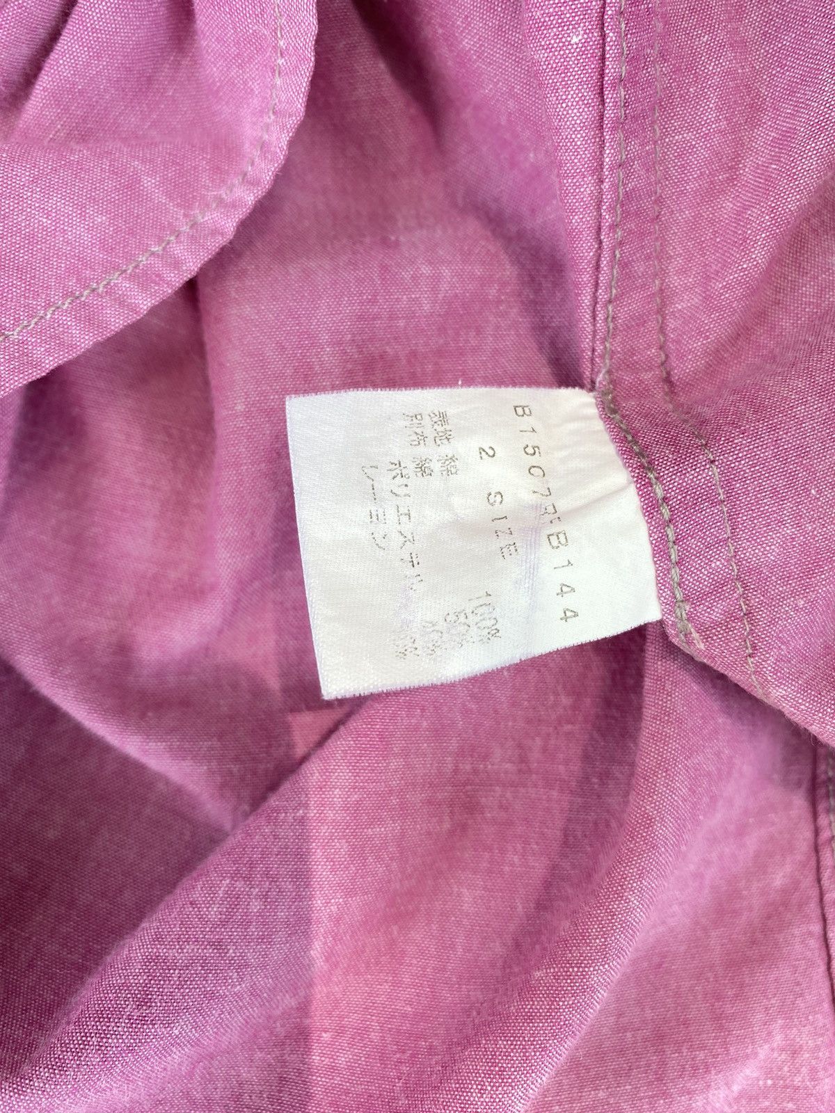 Frapbois FRAPBOIS Pink Patchwork Shirt Size XS / US 0-2 / IT 36-38 - 6 Thumbnail