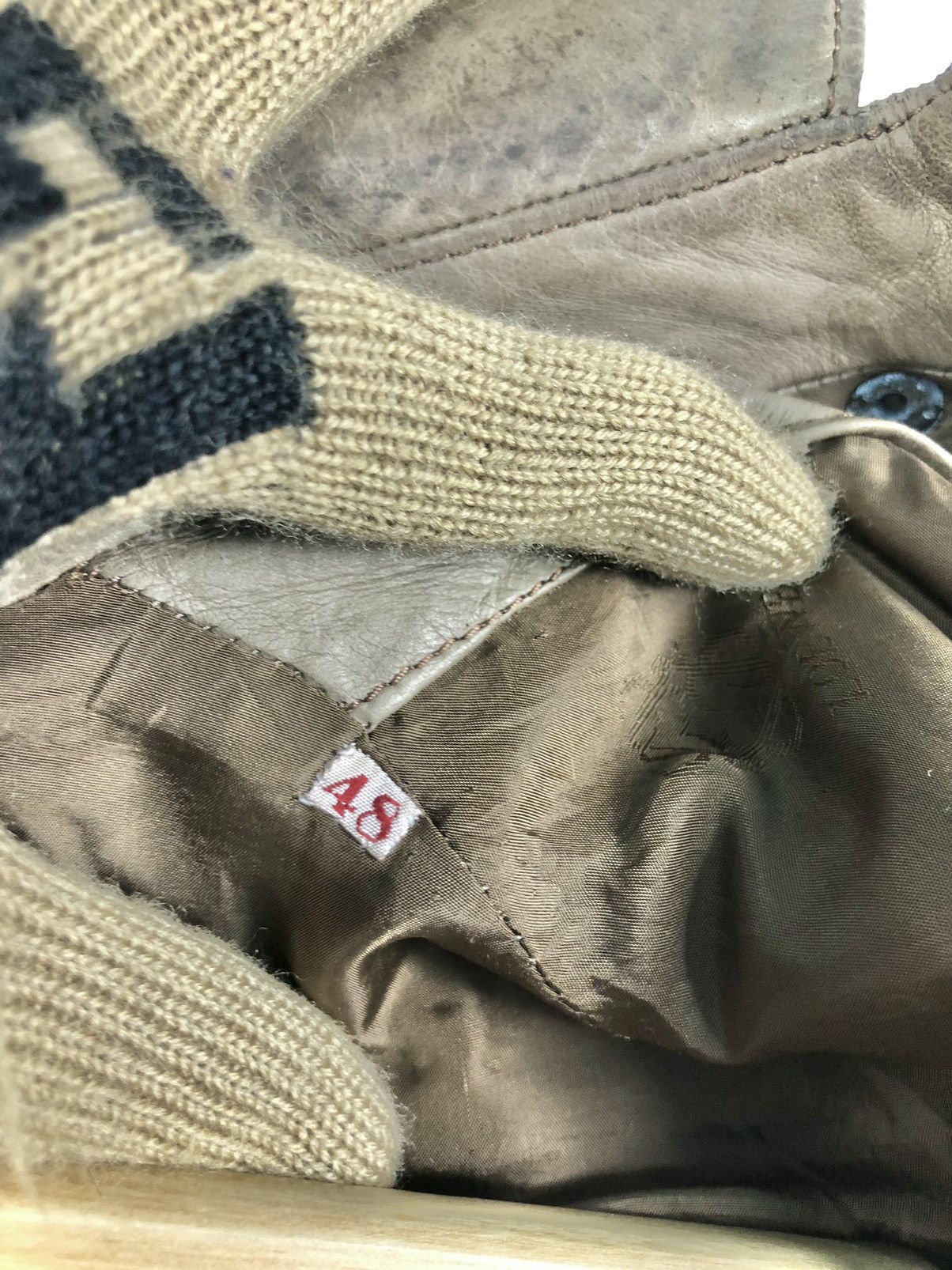 Loewe × Vintage Rare Vintage Loewe Leather Jacket Made in Spain Size US M / EU 48-50 / 2 - 10 Thumbnail