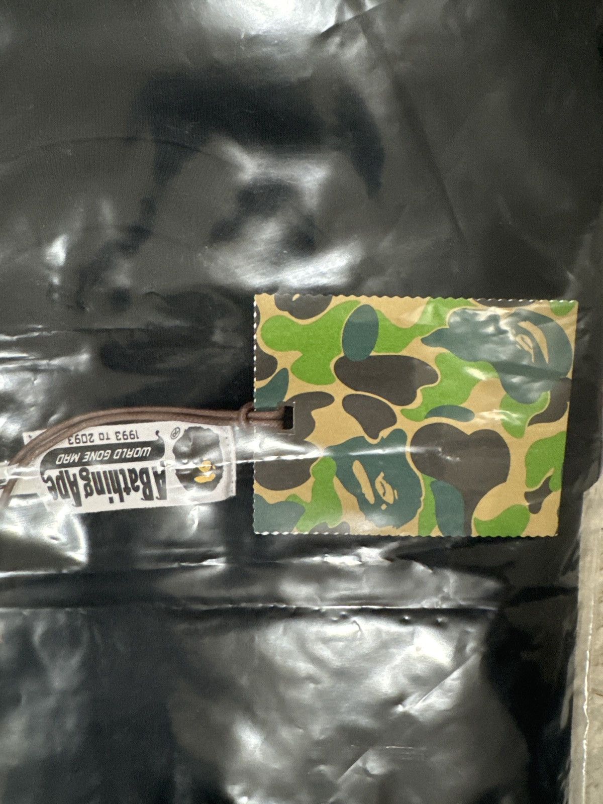 Anti Social Social Club × Bape Bape * Assc black T shirt size medium Size US M / EU 48-50 / 2 - 4 Thumbnail