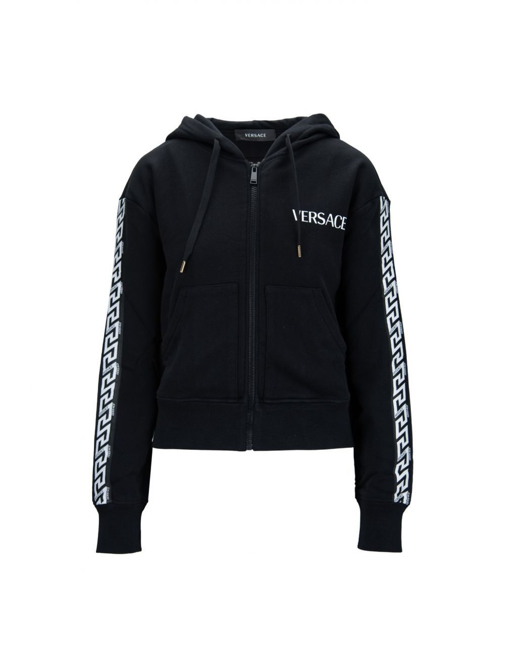 Versace o1y0525 Logo Hoodie in Black Size US XL / EU 56 / 4 - 1 Thumbnail